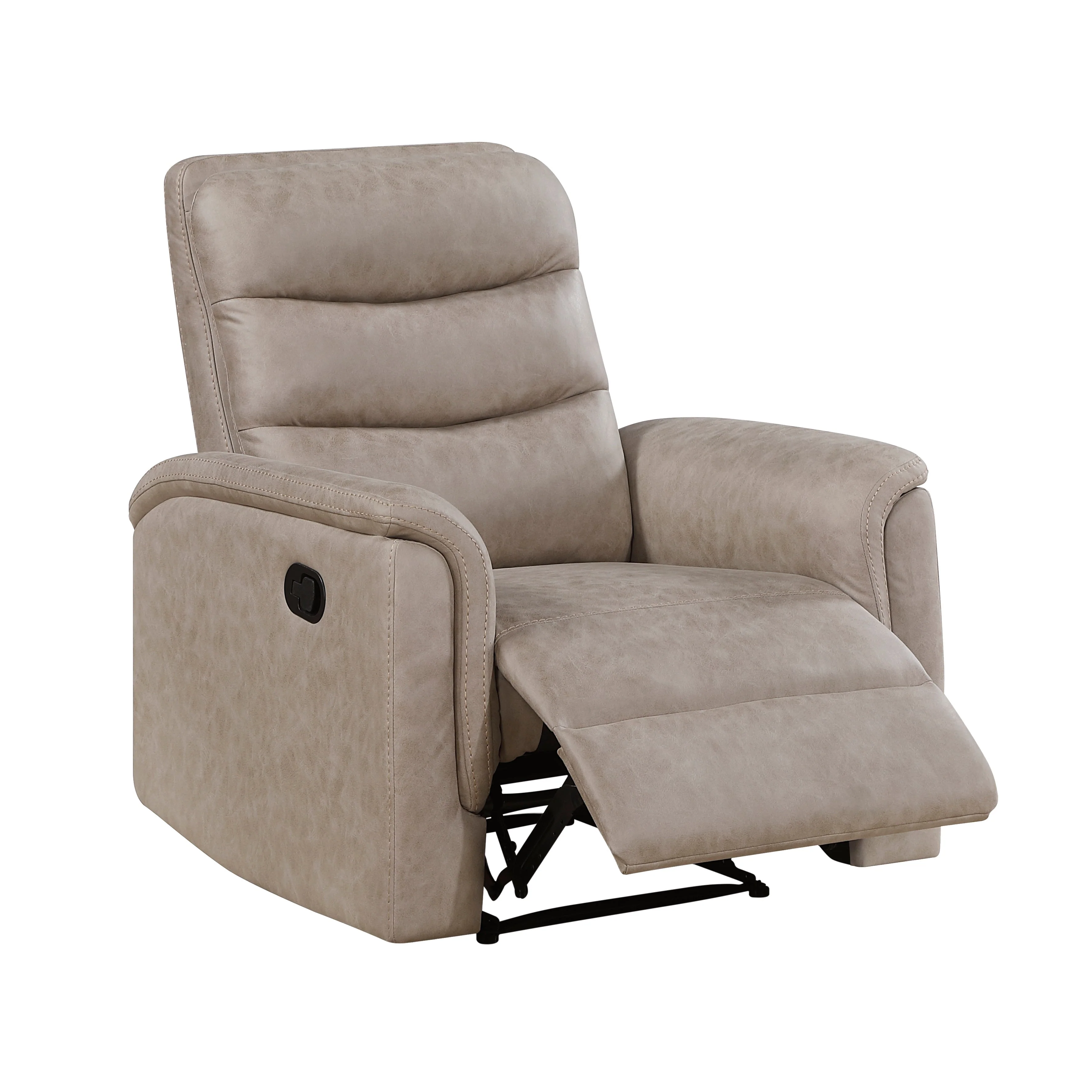 Metric Taupe Reclining Chair - Image 6