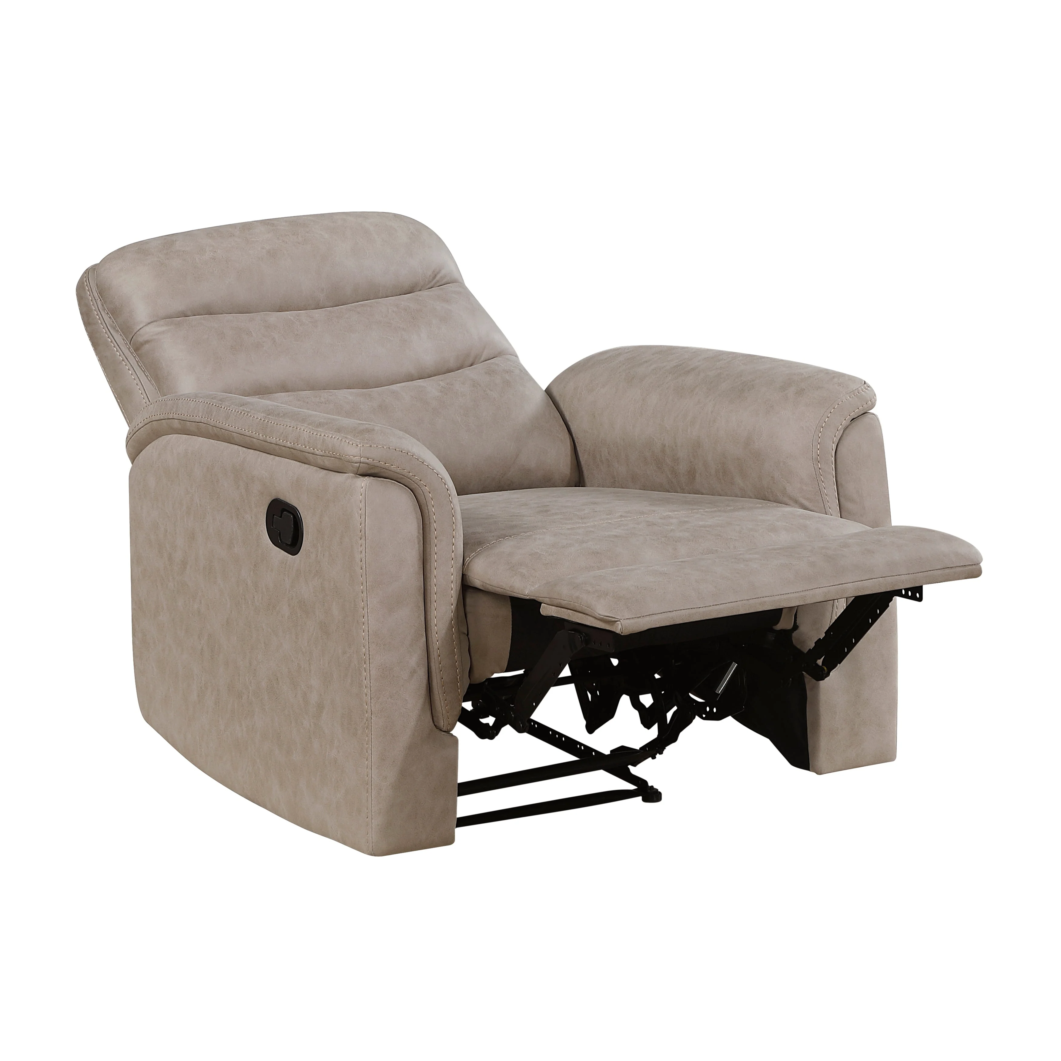 Metric Taupe Reclining Chair - Image 7