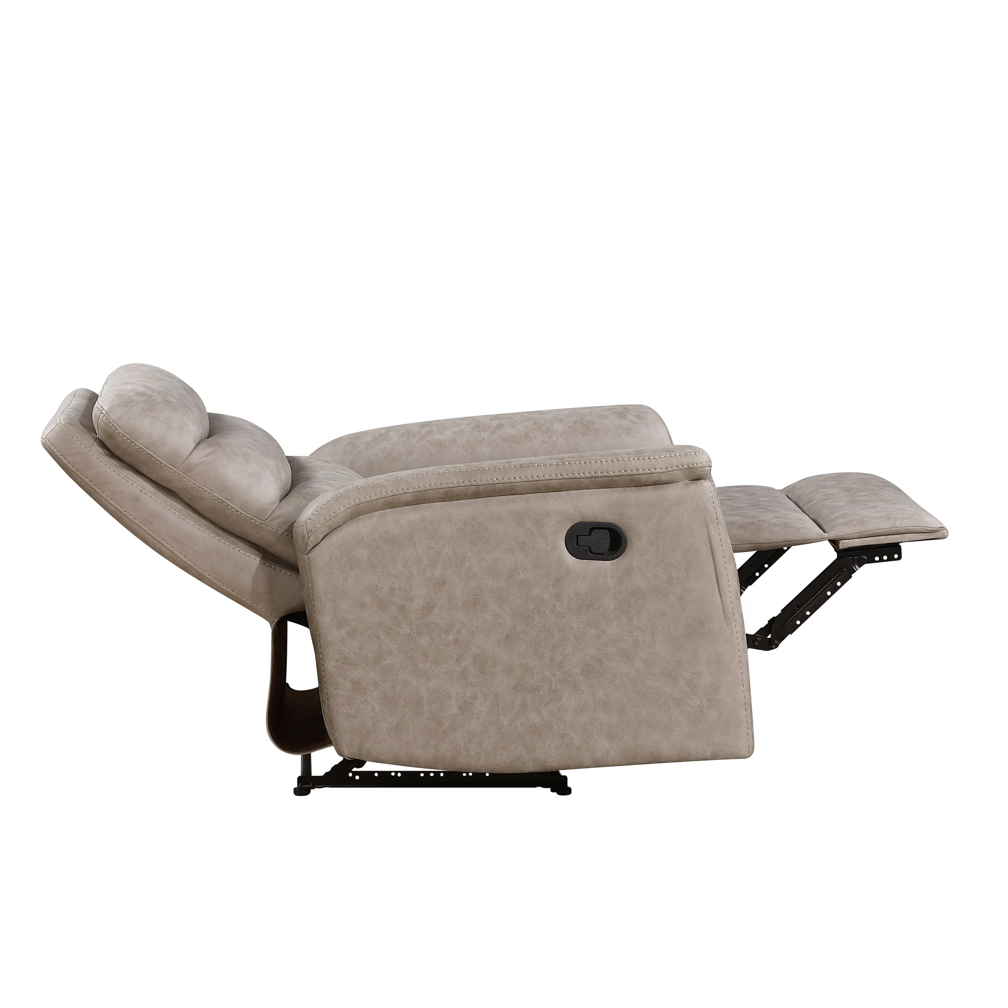 Metric Taupe Reclining Chair - Image 9