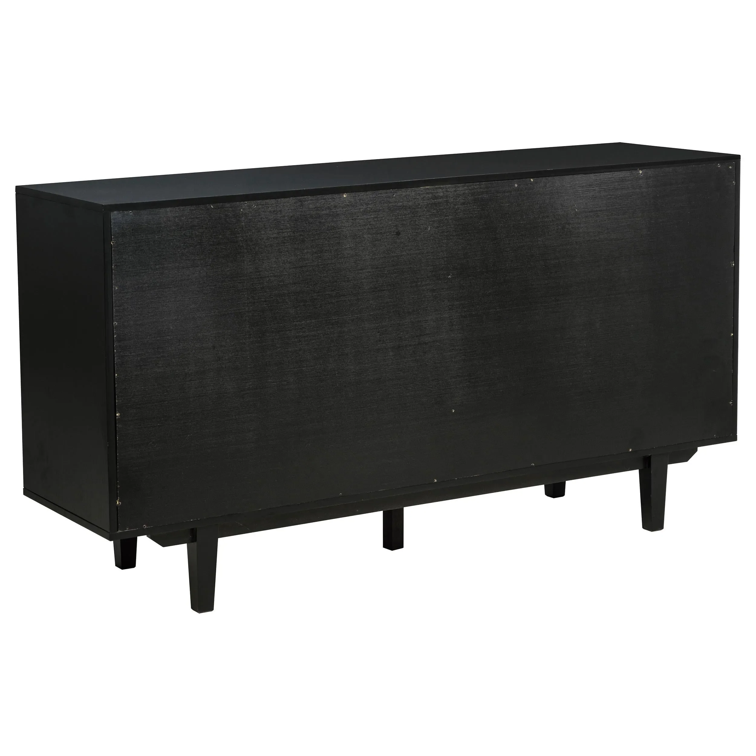 Middleton Black 4-Door Sideboard with Dual Drawers - Image 6