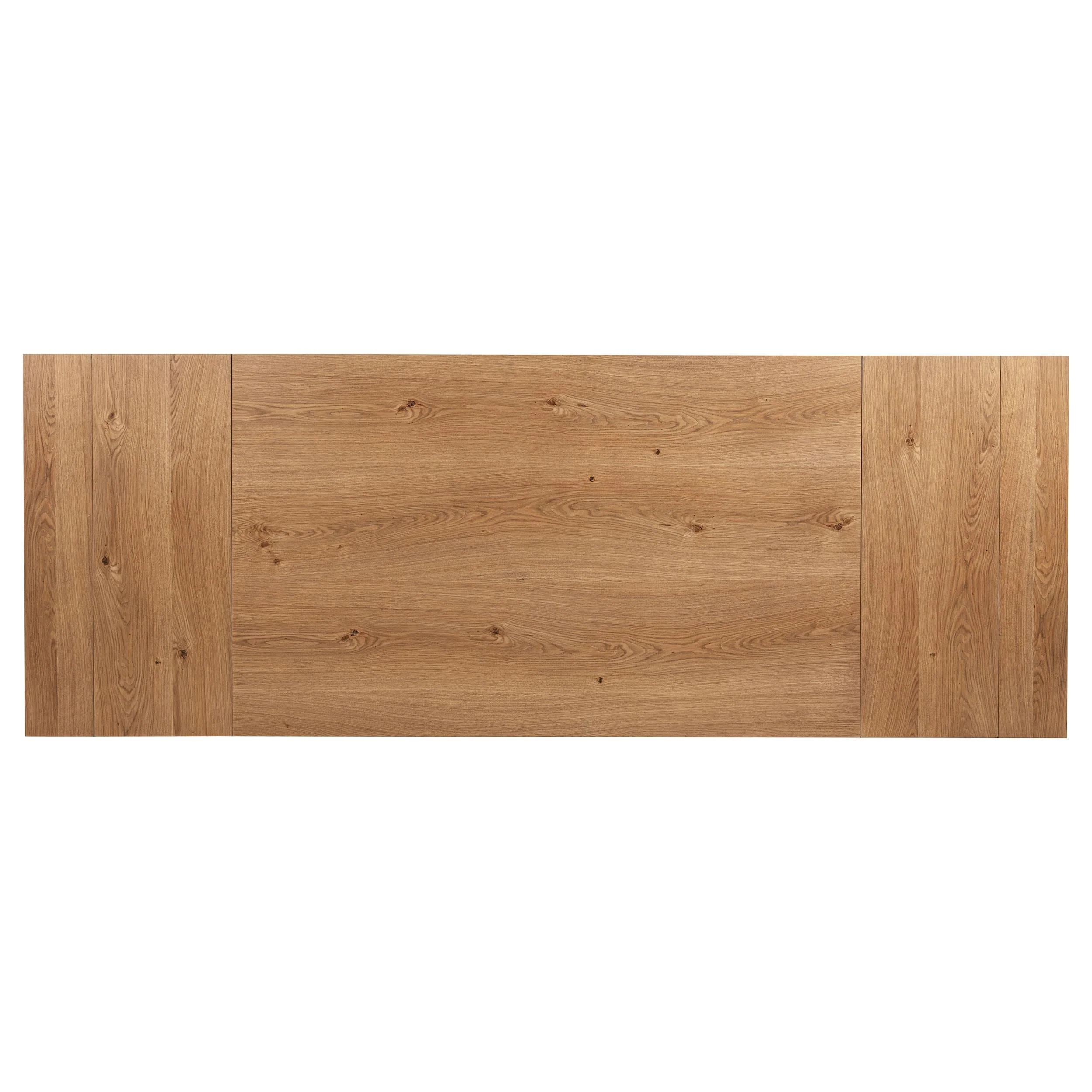 Middleton Natural Brown Dining Table with 106-inch Extension Leaf - Image 7