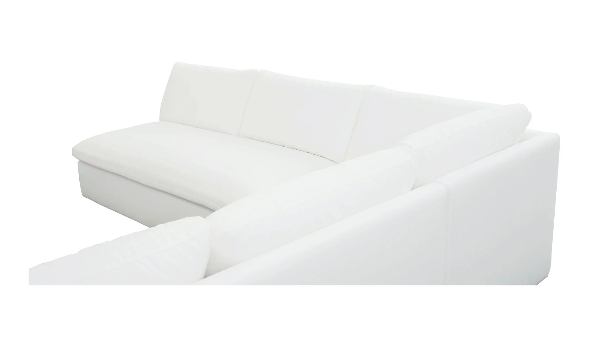 Miles Outdoor Modular 3 Piece White - Image 8