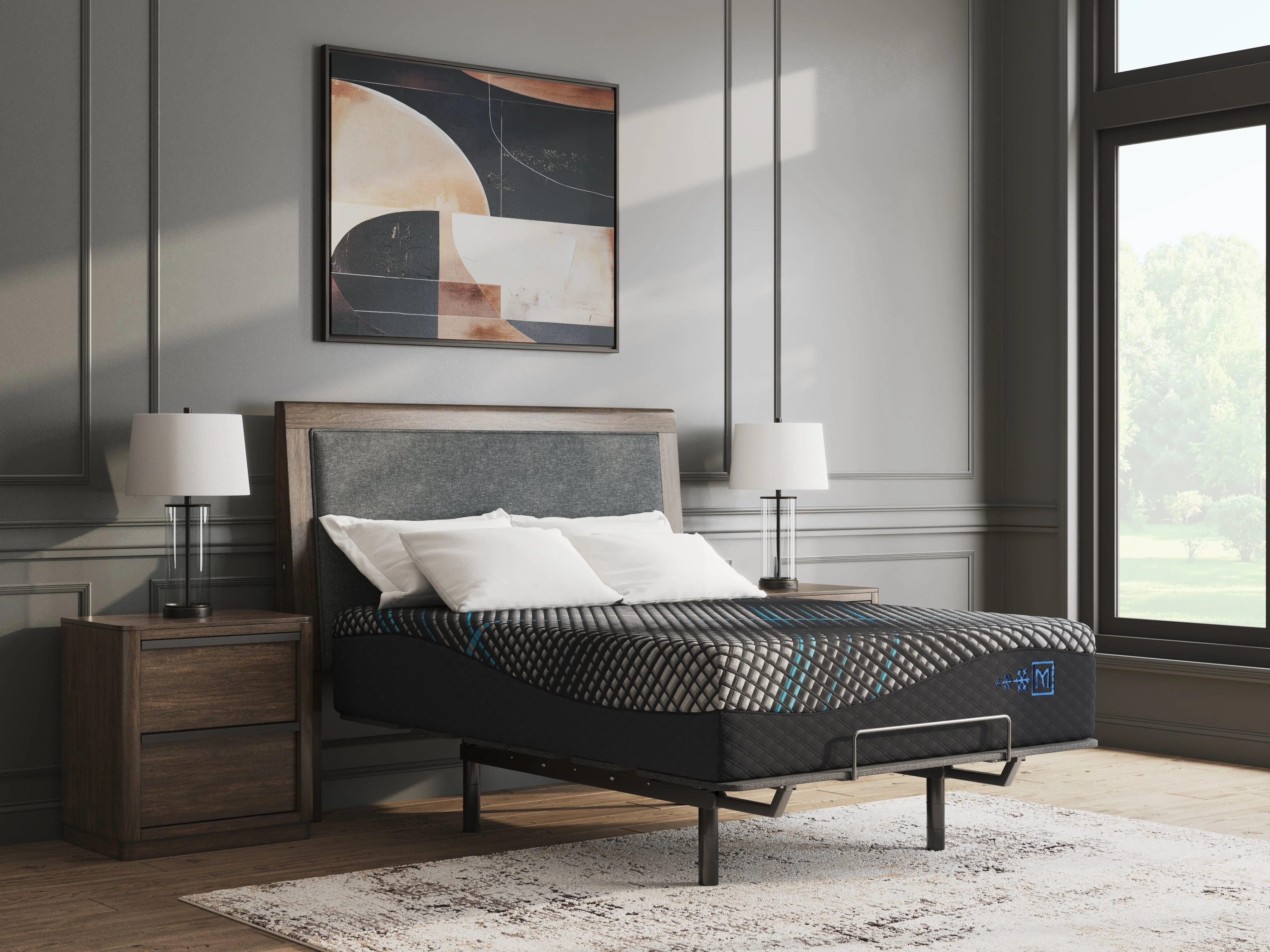 Millennium 2.0 Foam 14 Inch Black Queen Mattress - Image 6