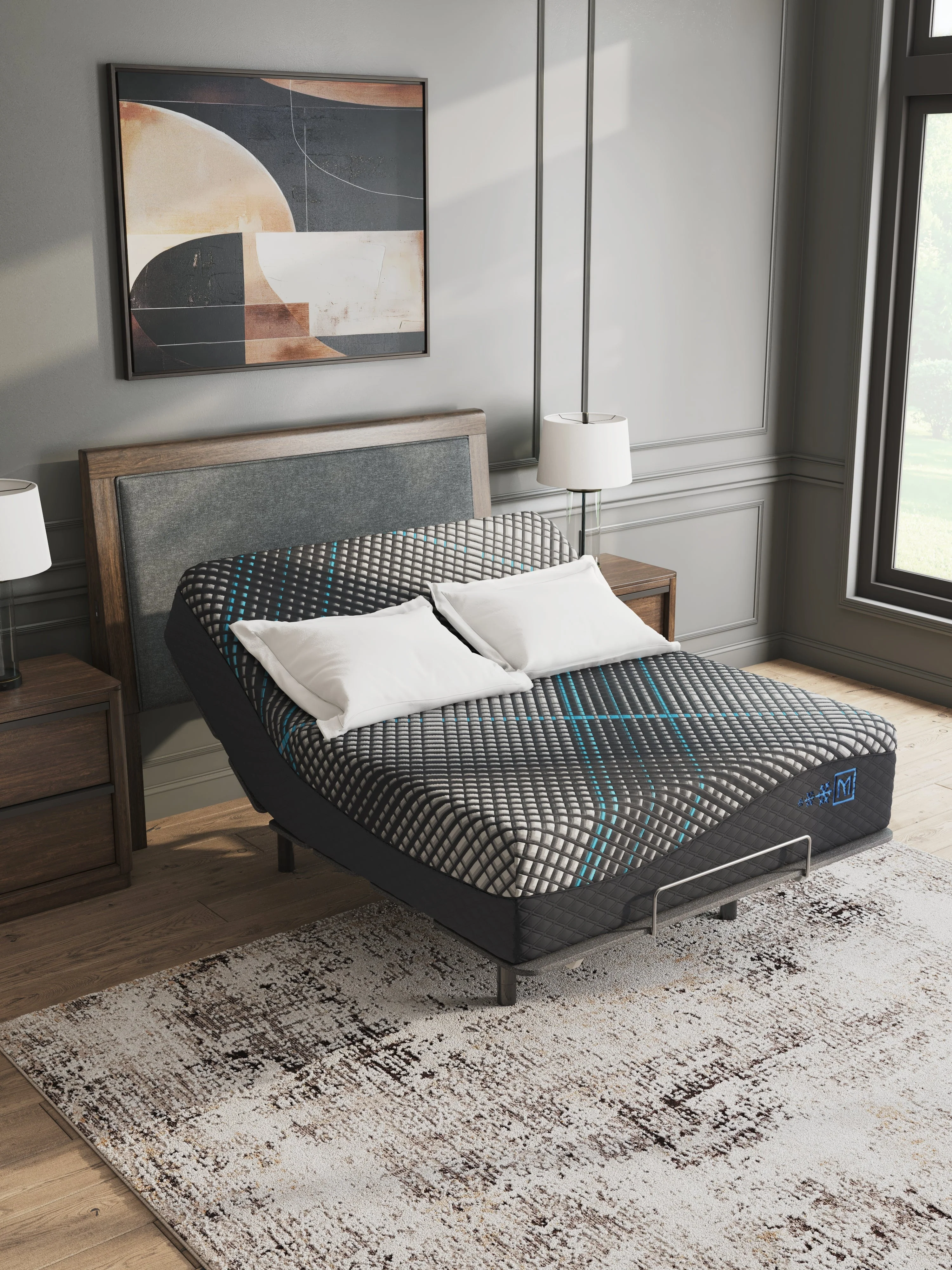 Millennium 2.0 Foam 14 Inch Black Queen Mattress - Image 8