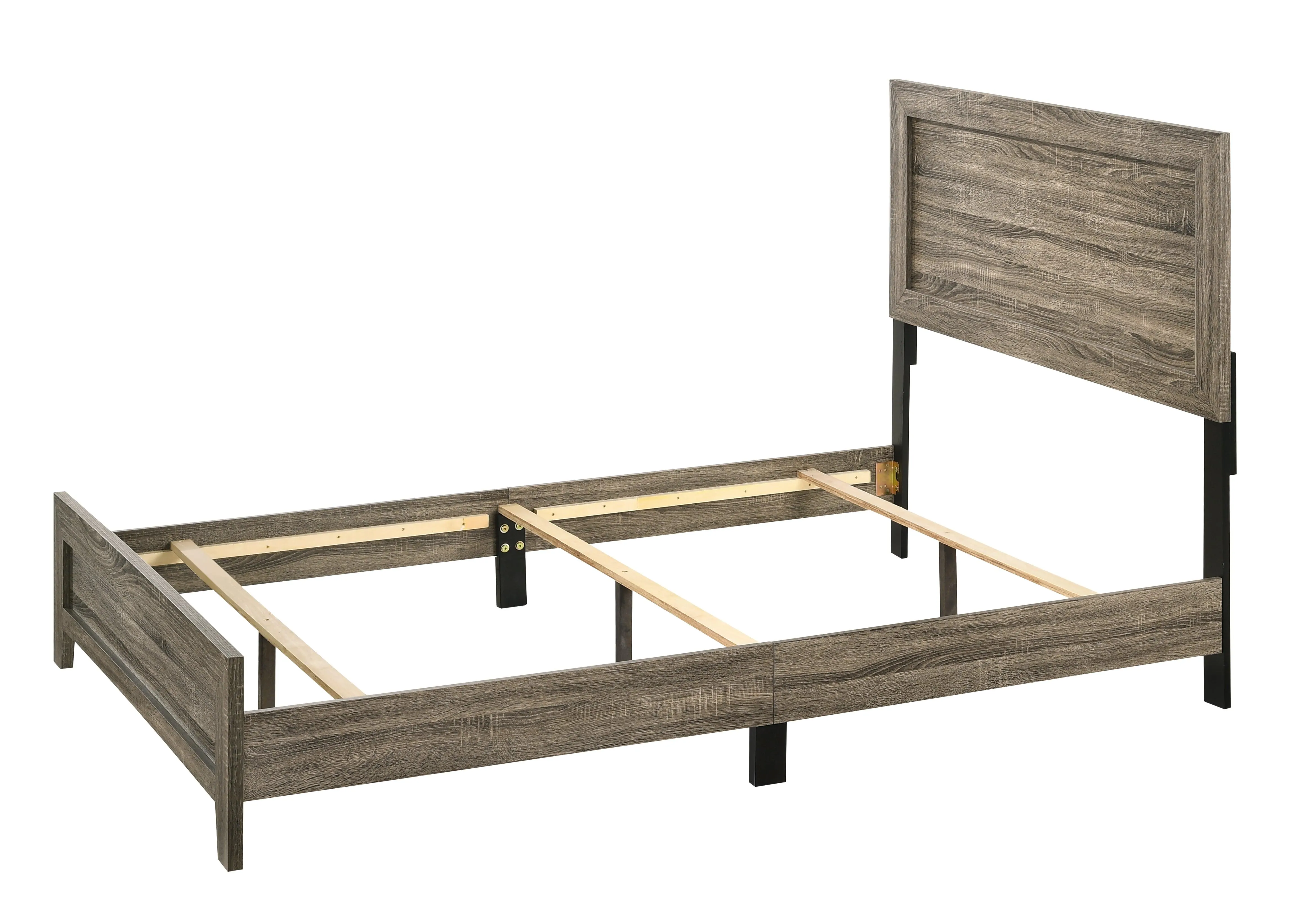 Millie Brownish Gray Full Panel Bed - Image 2