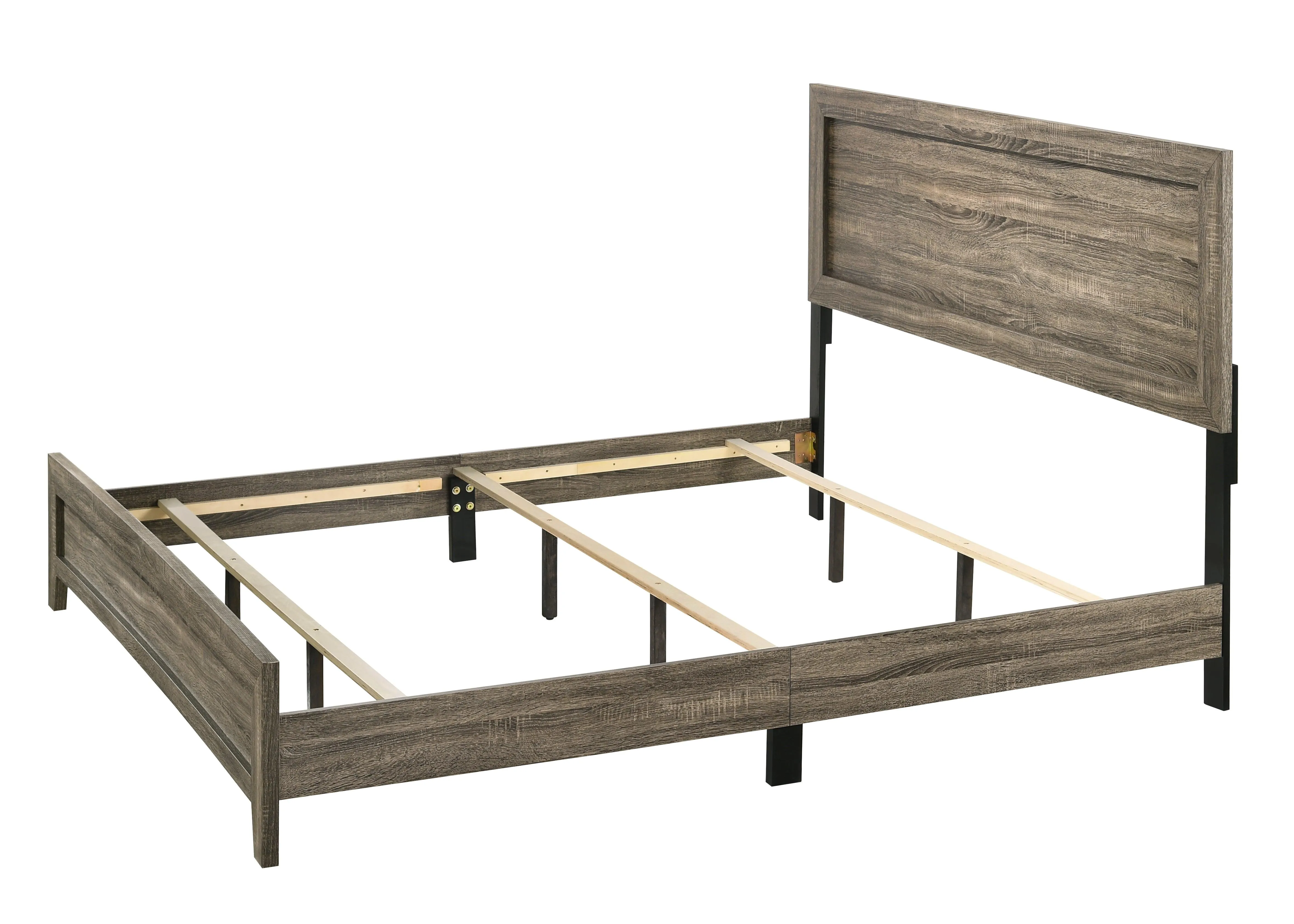 Millie Brownish Gray King Panel Bed - Image 2
