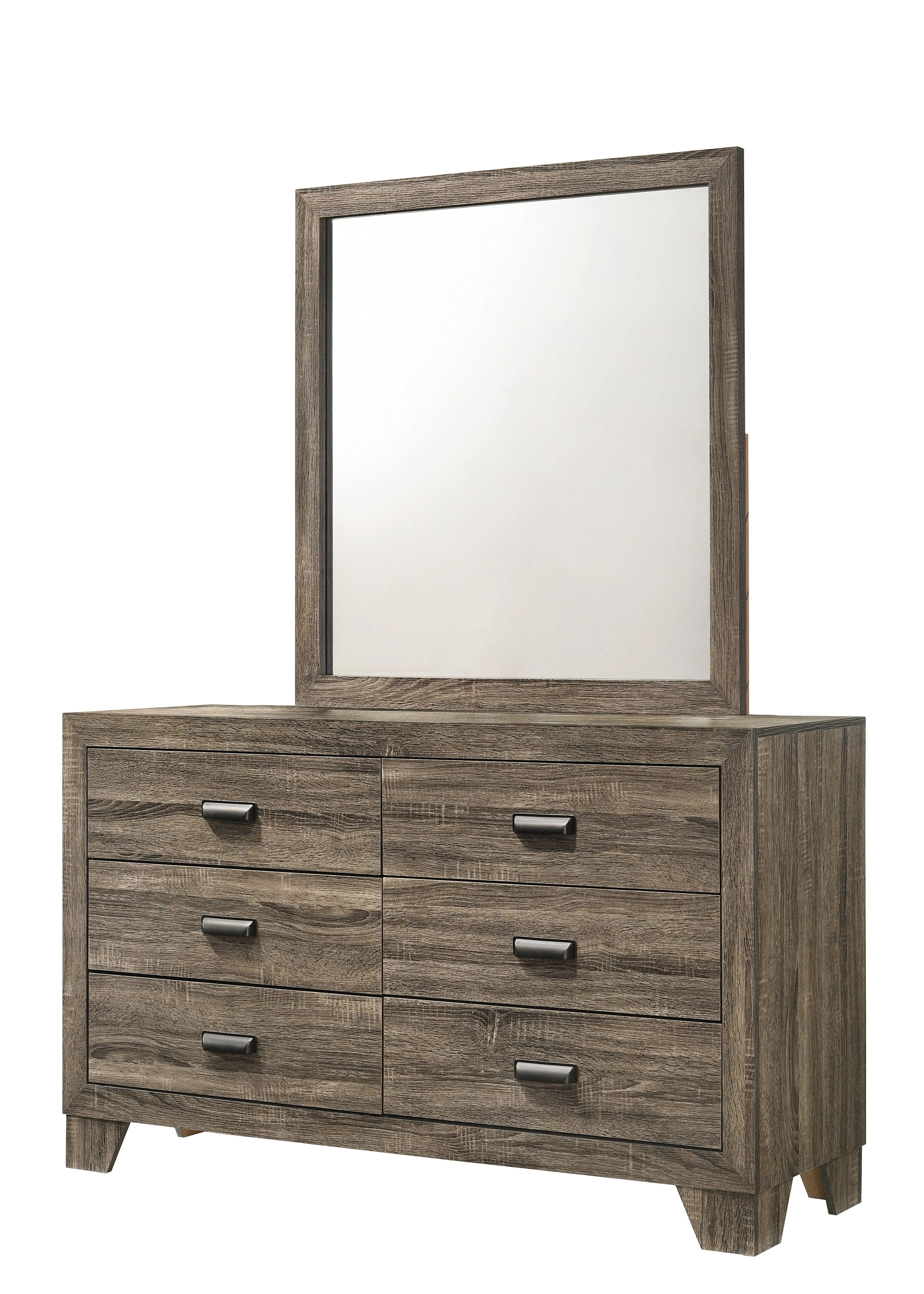 Millie Brownish Gray Panel Bedroom Set - Image 3