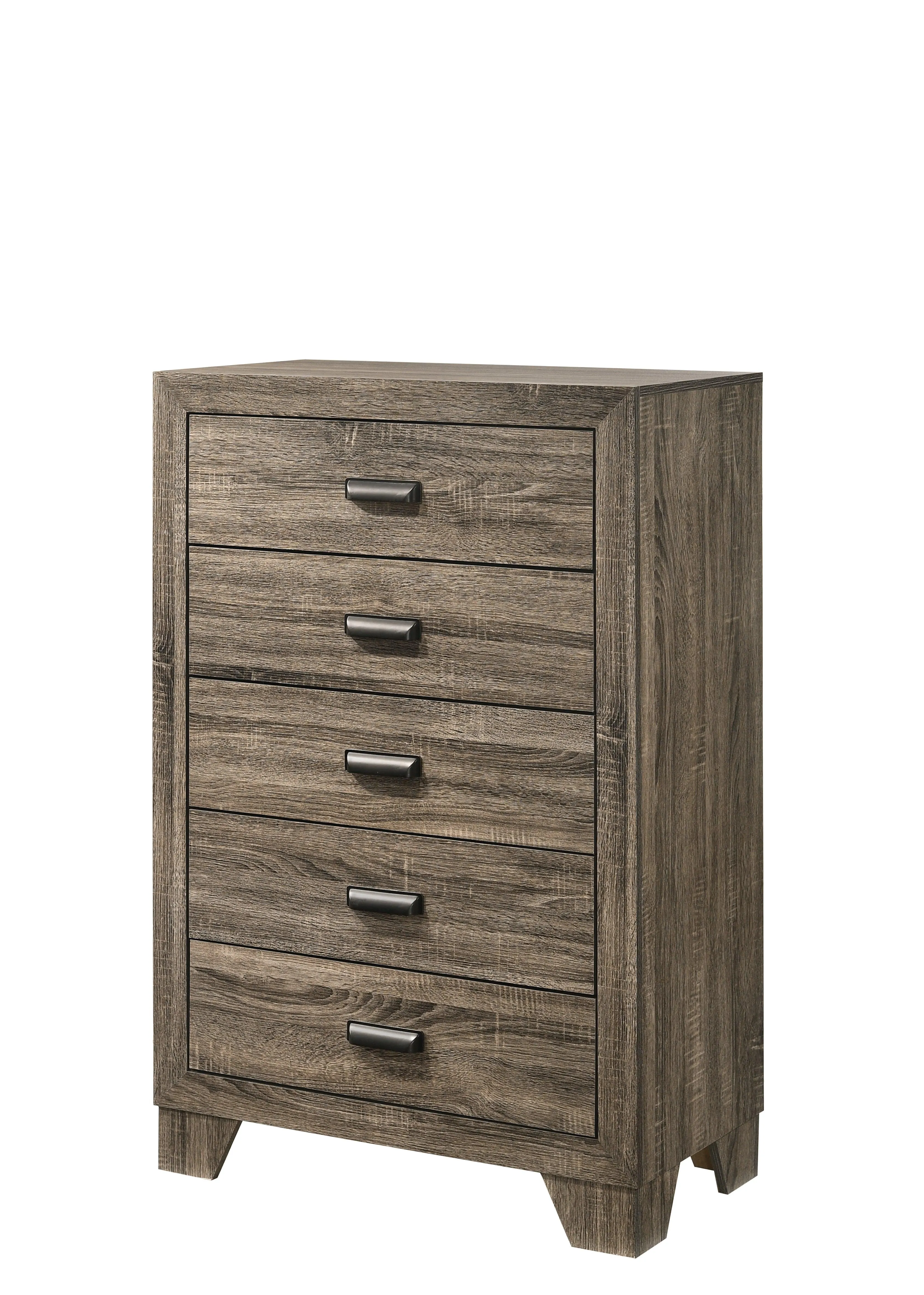 Millie Brownish Gray Panel Bedroom Set - Image 5