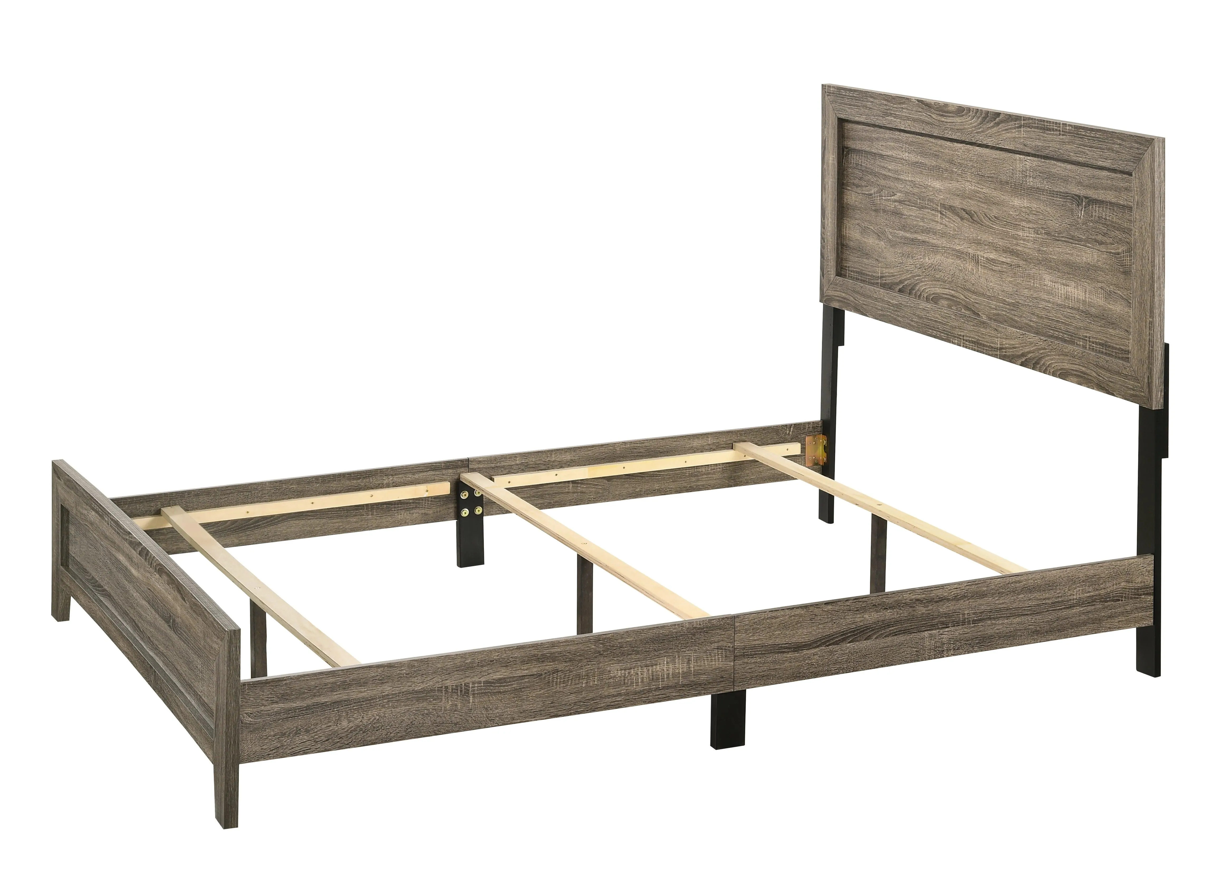 Millie Brownish Gray Panel Bedroom Set - Image 9