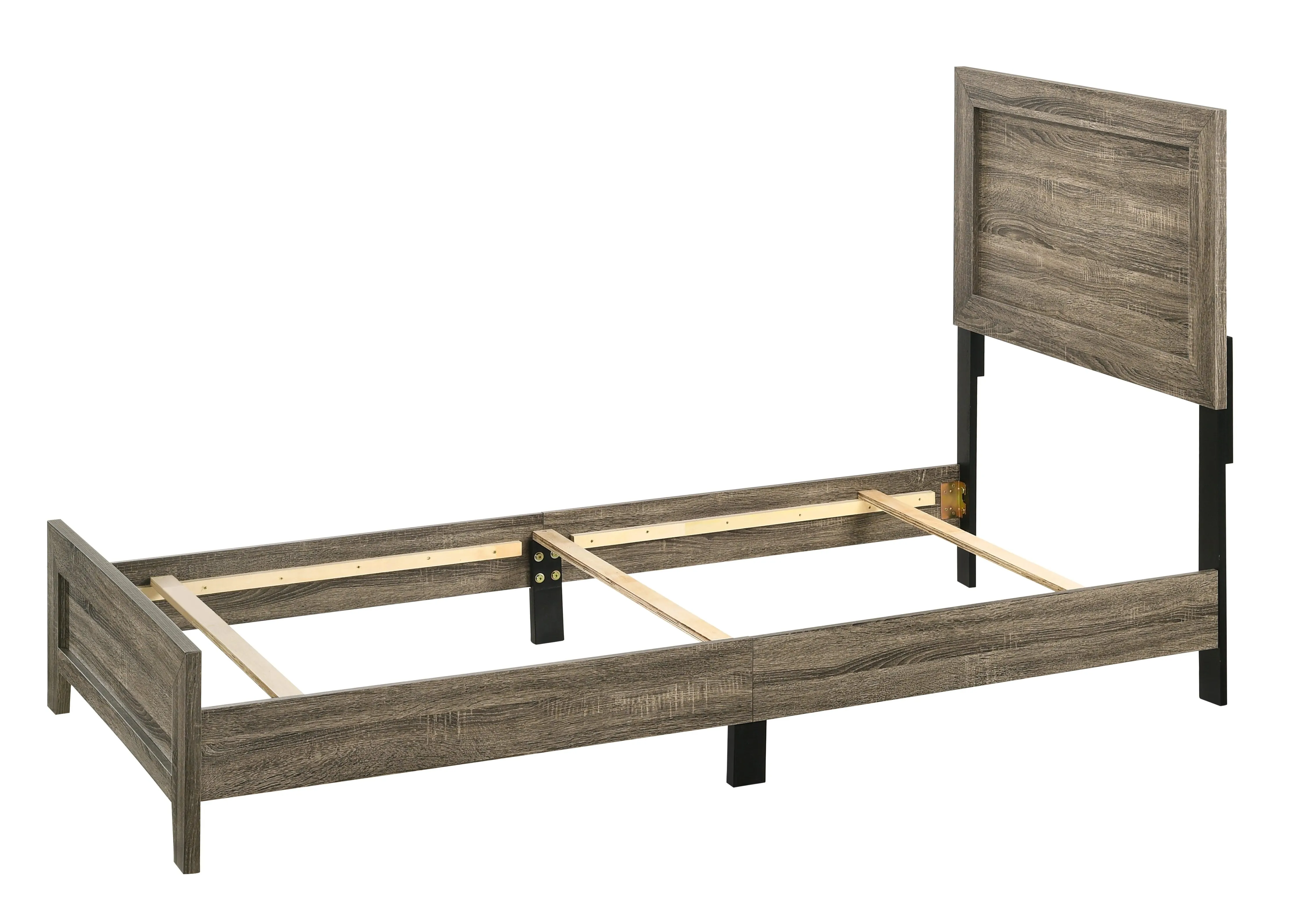 Millie Brownish Gray Twin Panel Bed - Image 2