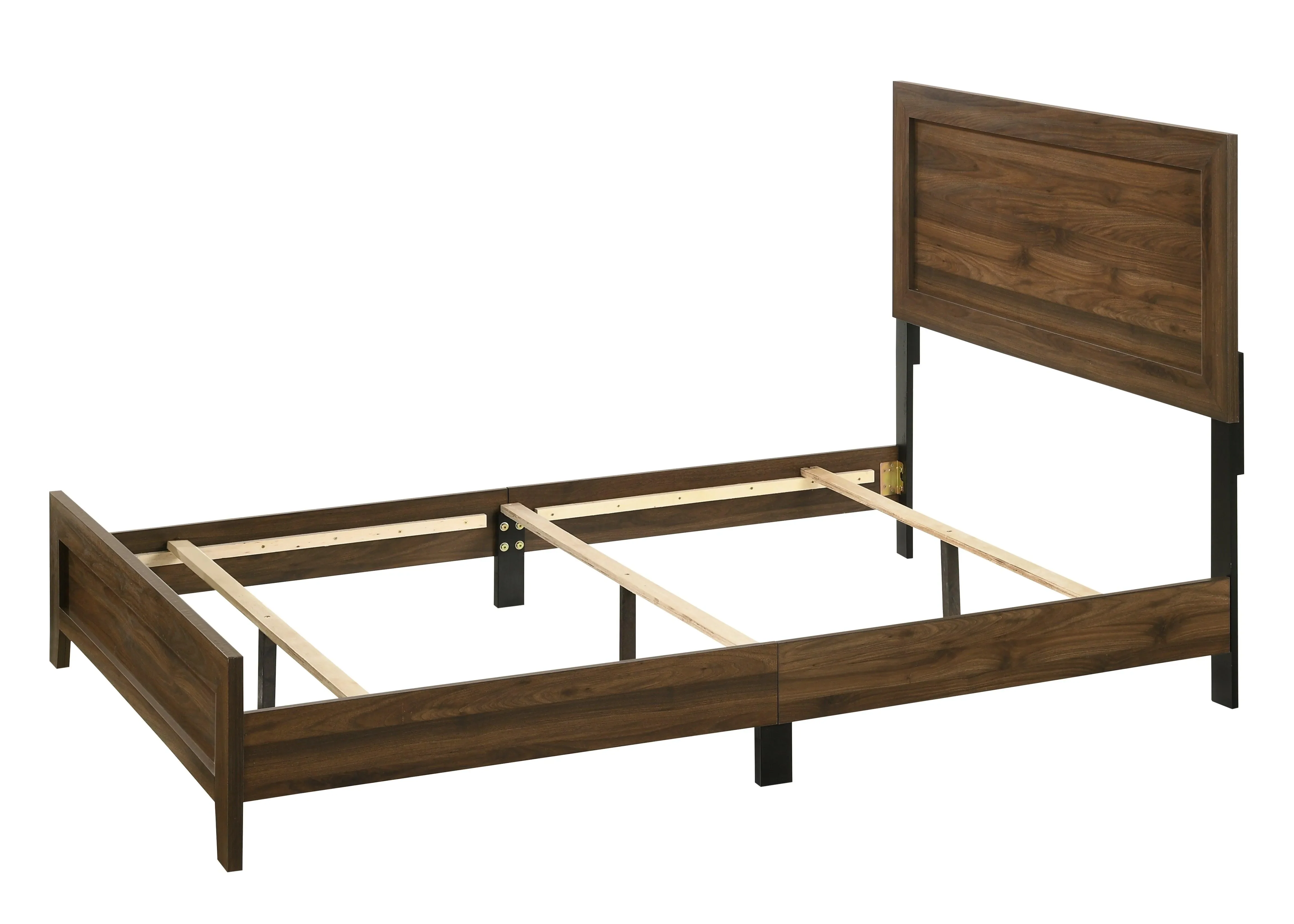 Millie Cherry Brown Full Panel Bed - Image 2