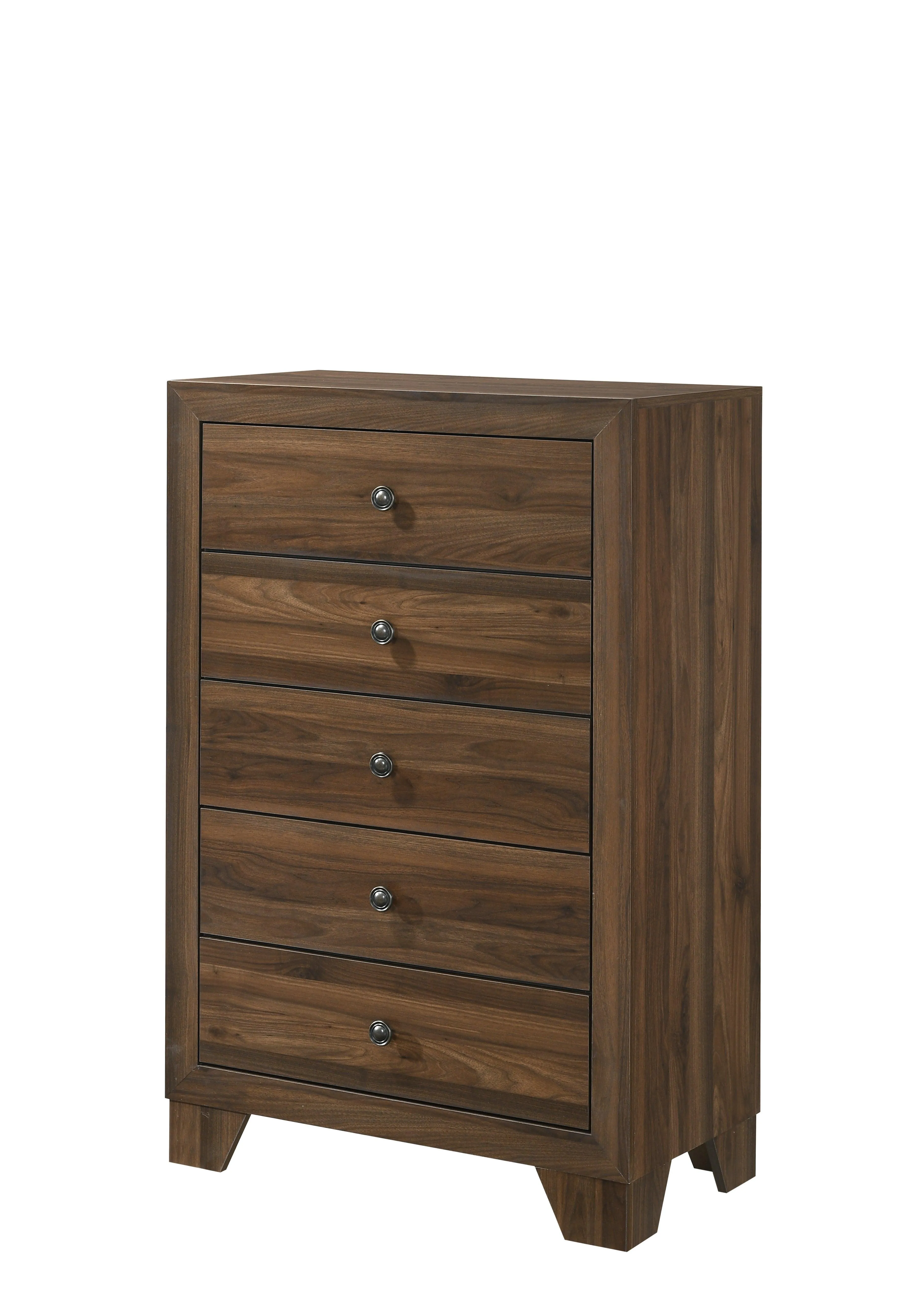 Millie Cherry Brown Panel Bedroom Set - Image 5