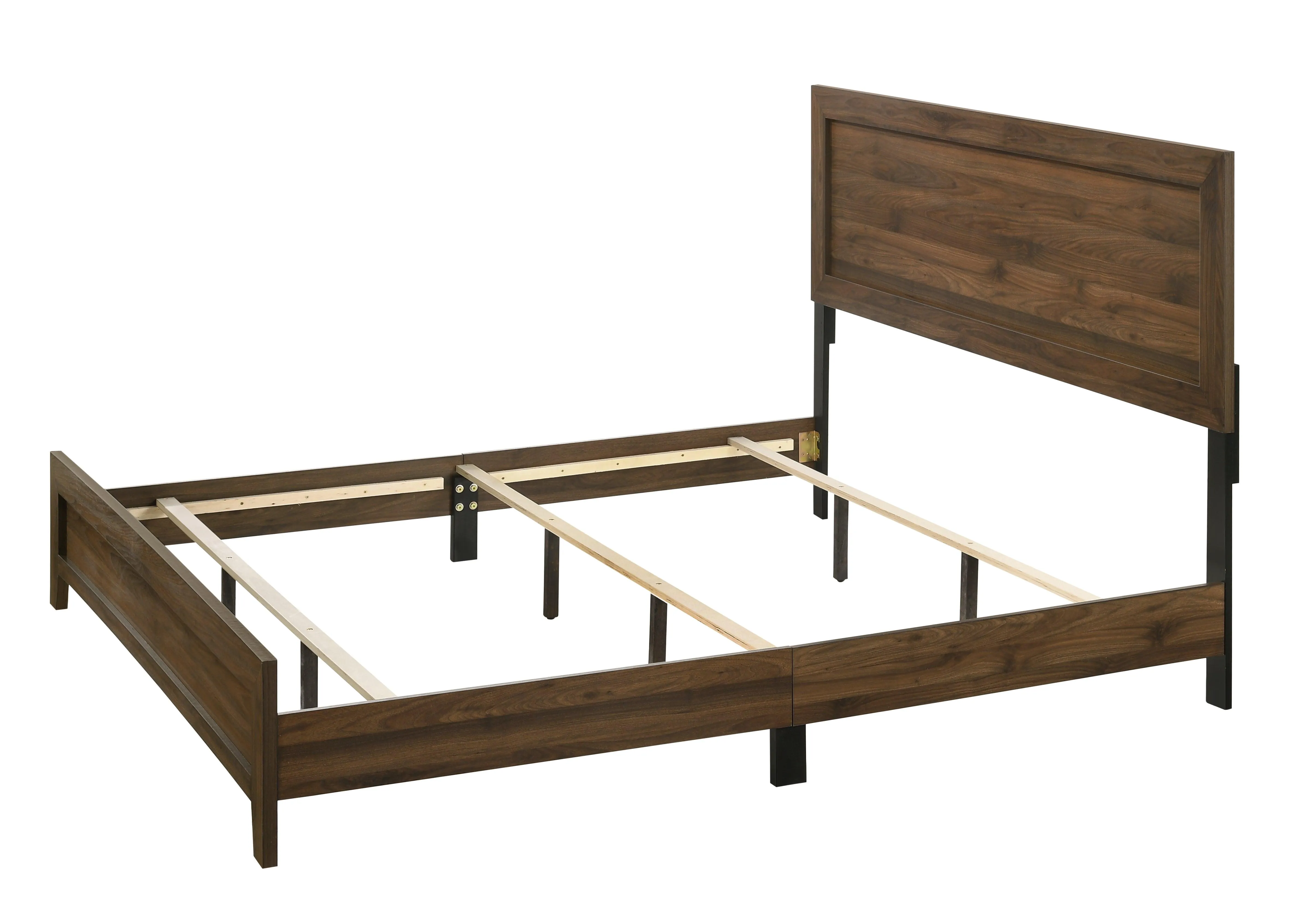 Millie Cherry Brown Panel Bedroom Set - Image 6