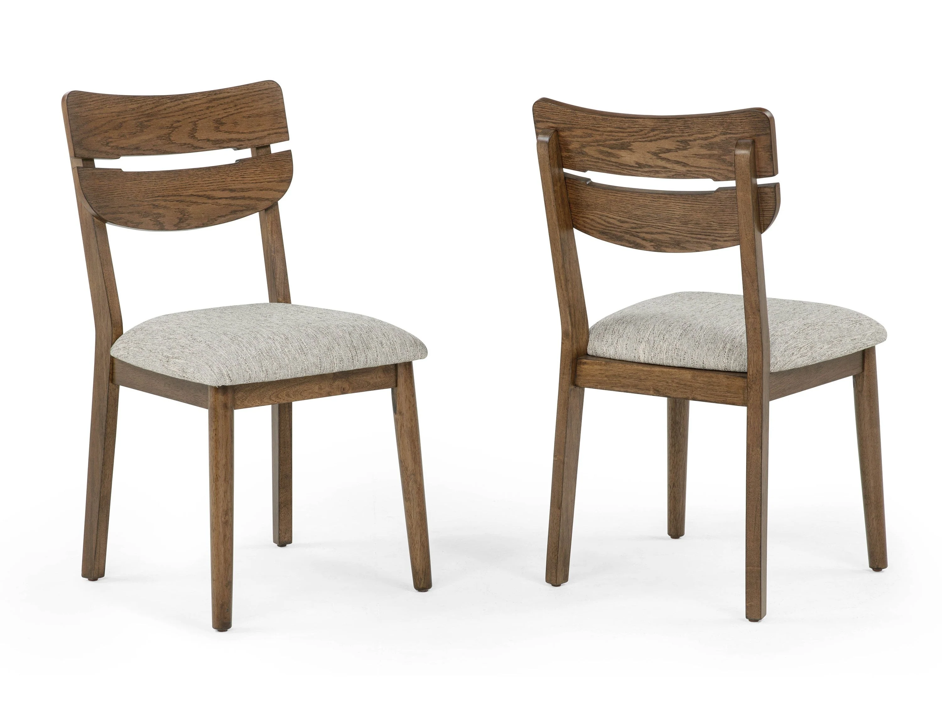 Mills Beige/Brown Dining Chair (Set of 4)
