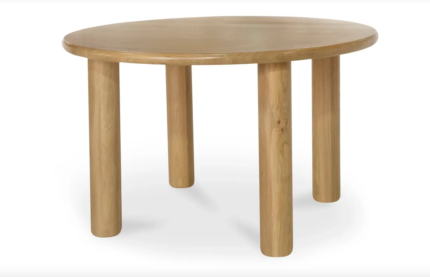 Milo Round Dining Table Oak - Image 4
