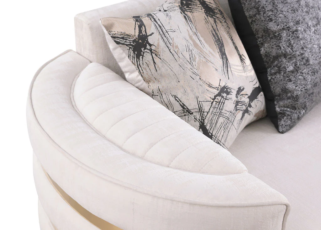 Minerva Cream  Living Room Set - Image 3