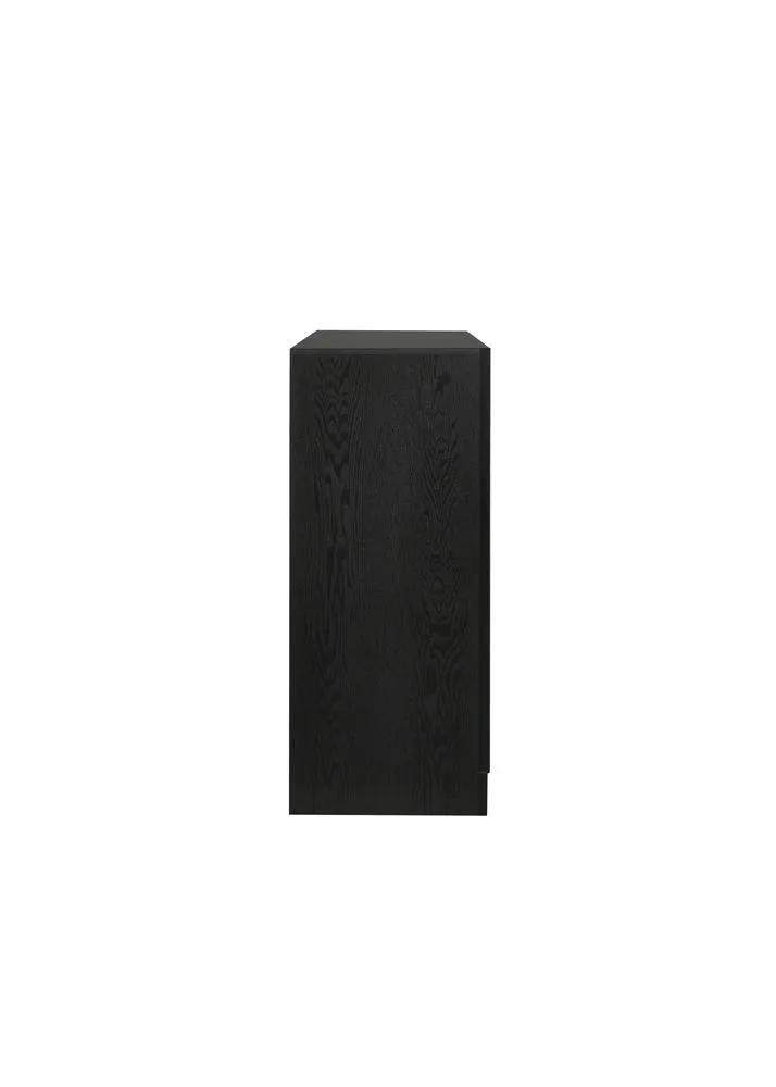 Miranda Black/Rhinestone 7-Drawer Dresser - Image 14