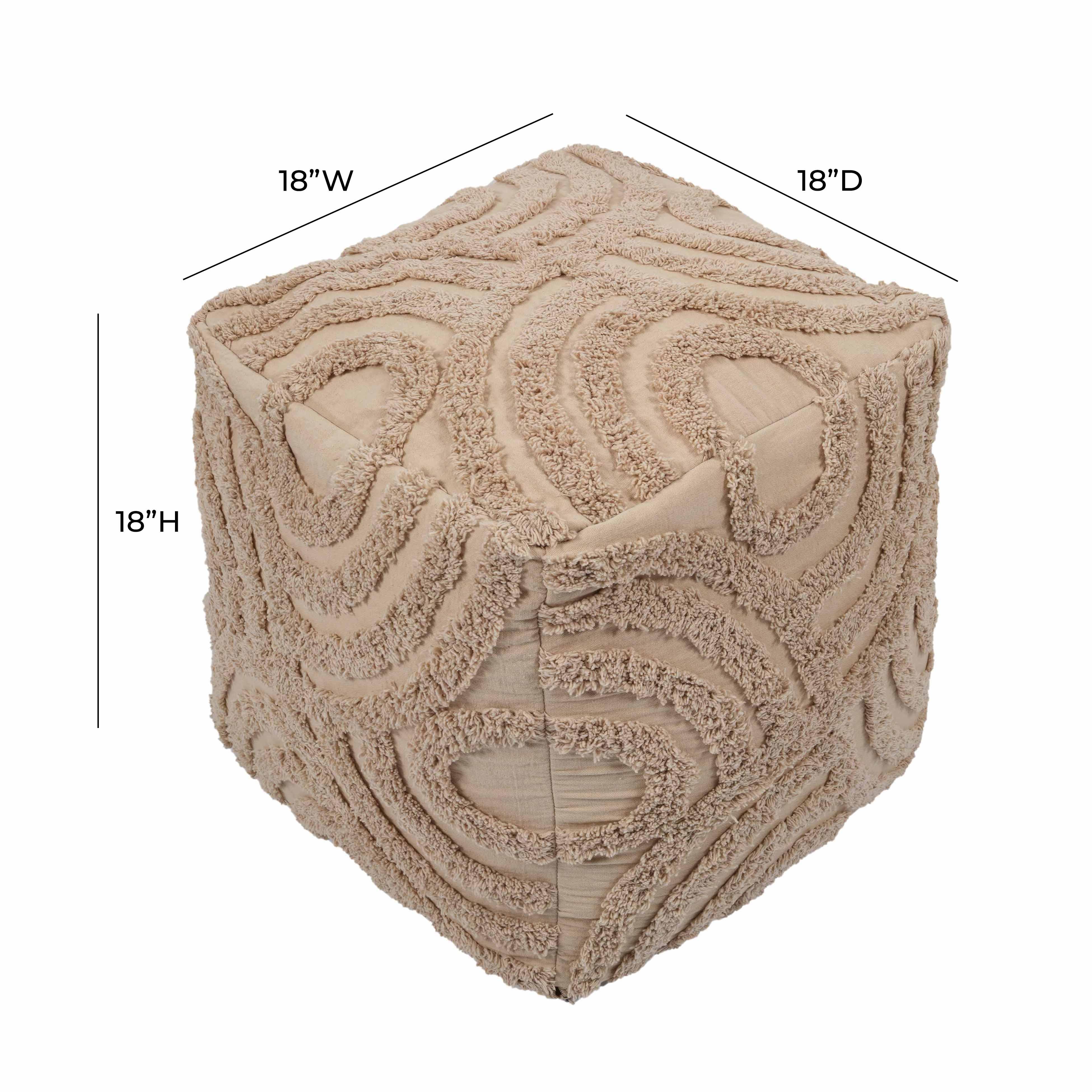 Miranda Knitted Pouf - Image 5