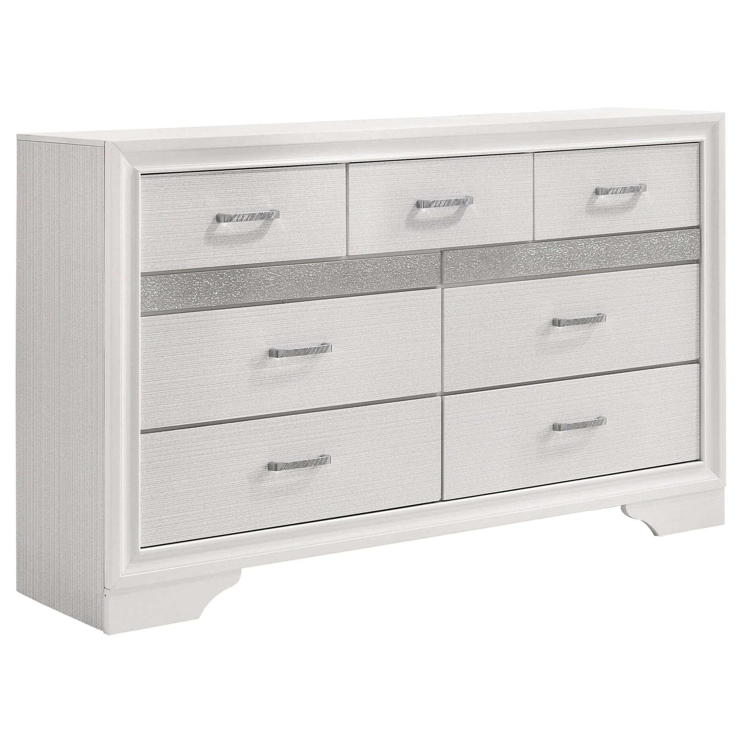 Miranda White 4-Piece Queen Bedroom Set - Image 7