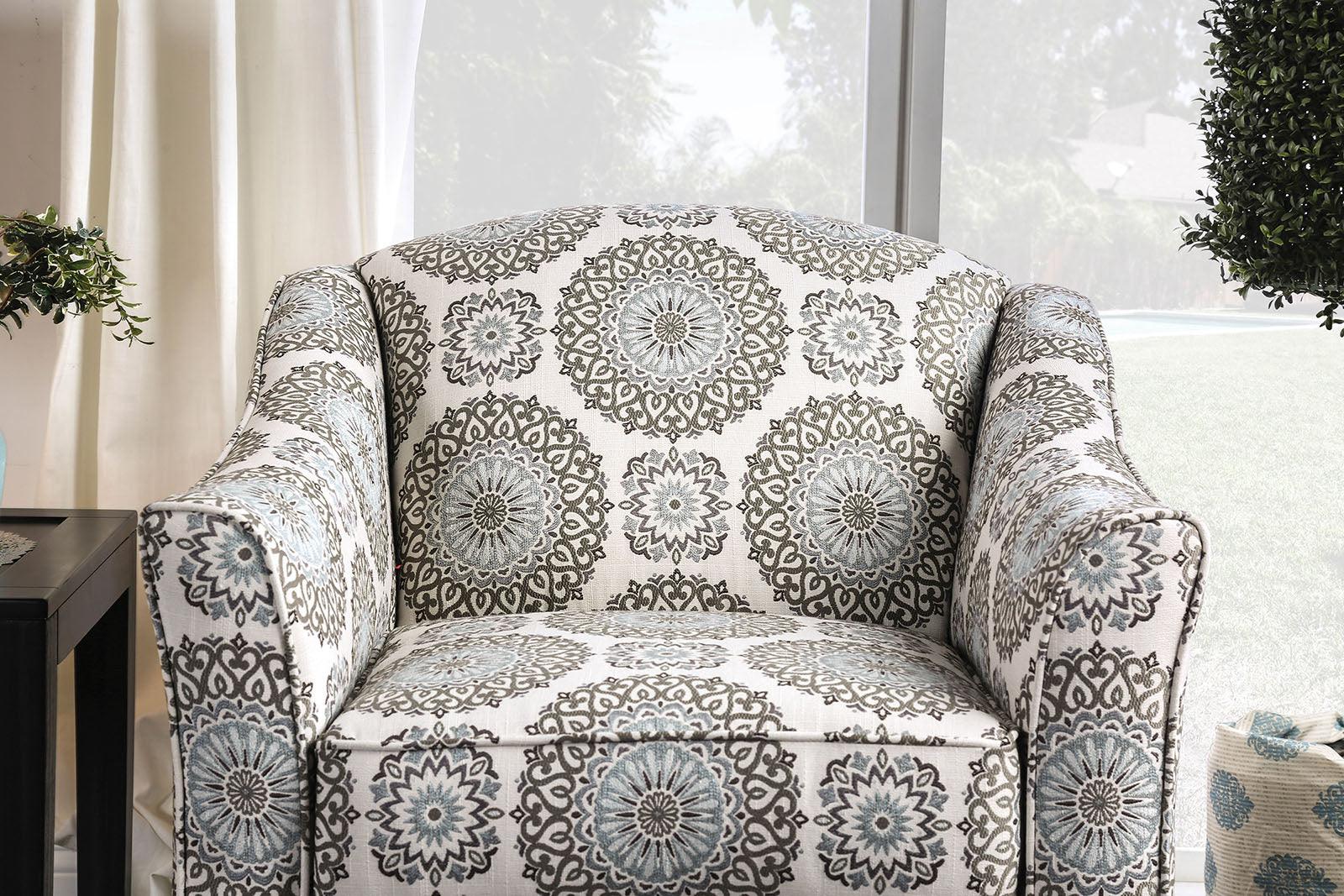Misty Ivory/Pattern Floral Chair - Image 2