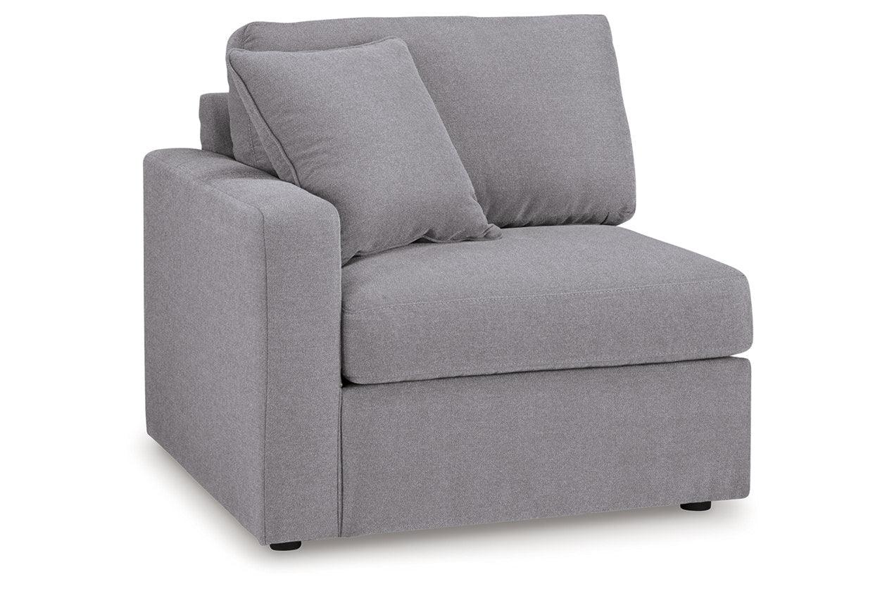 Modmax Granite 4-Piece Performance Fabric Sectional - Image 4