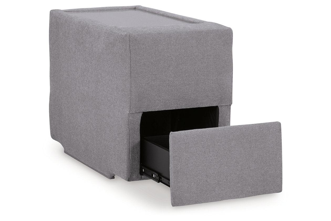 Modmax Granite 6-Piece Performance Fabric Sectional - Image 4