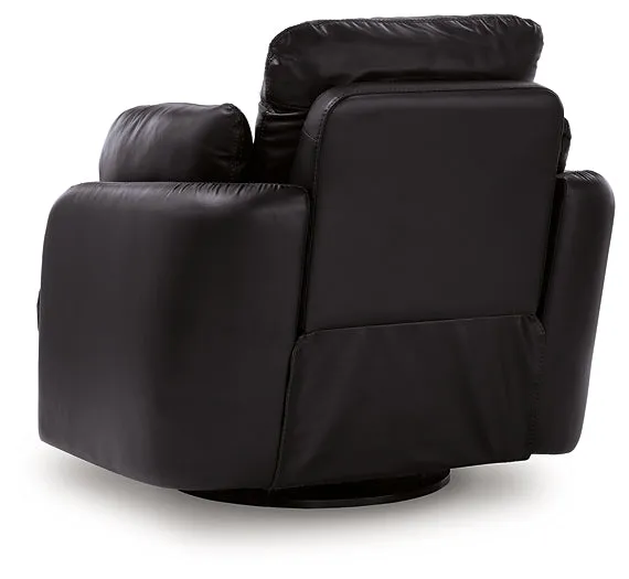 ModMax II Black Swivel Glider Recliner - Image 6