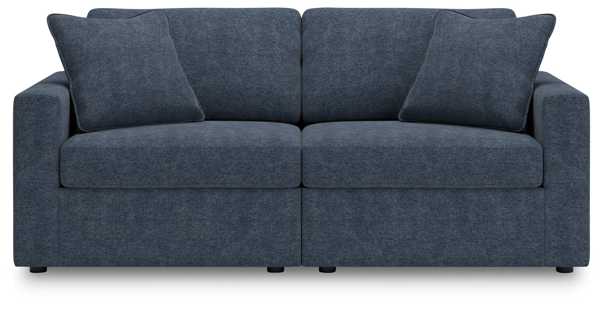 Modmax Ink 2-Piece Modular Next-Gen Nuvella™ Performance Fabric Loveseat - Image 3