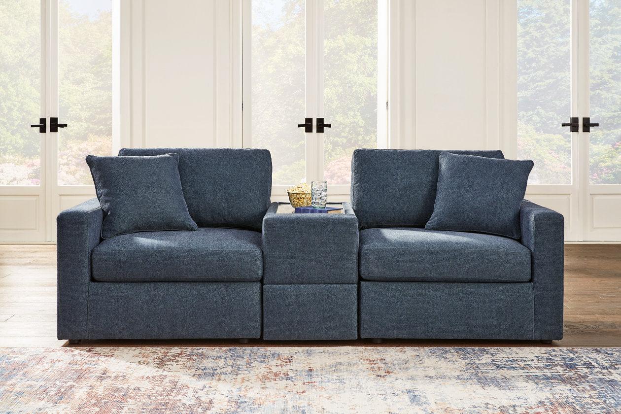 Modmax Ink 3-Piece Performance Fabric Sectional