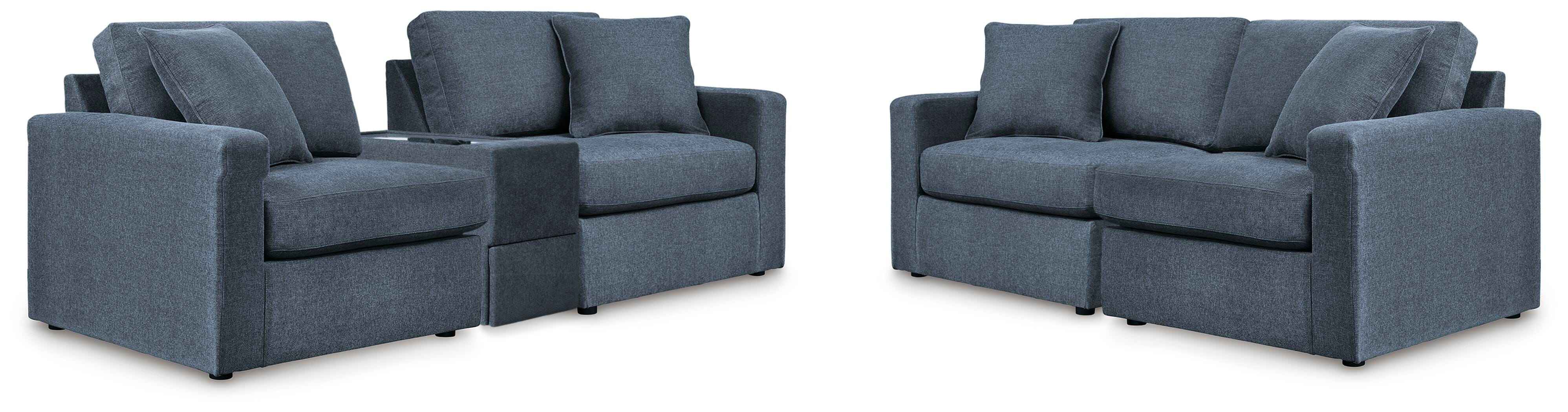 Modmax Ink 3-Piece Sectional Sofa and 2-Piece Sectional Loveseat - Image 13