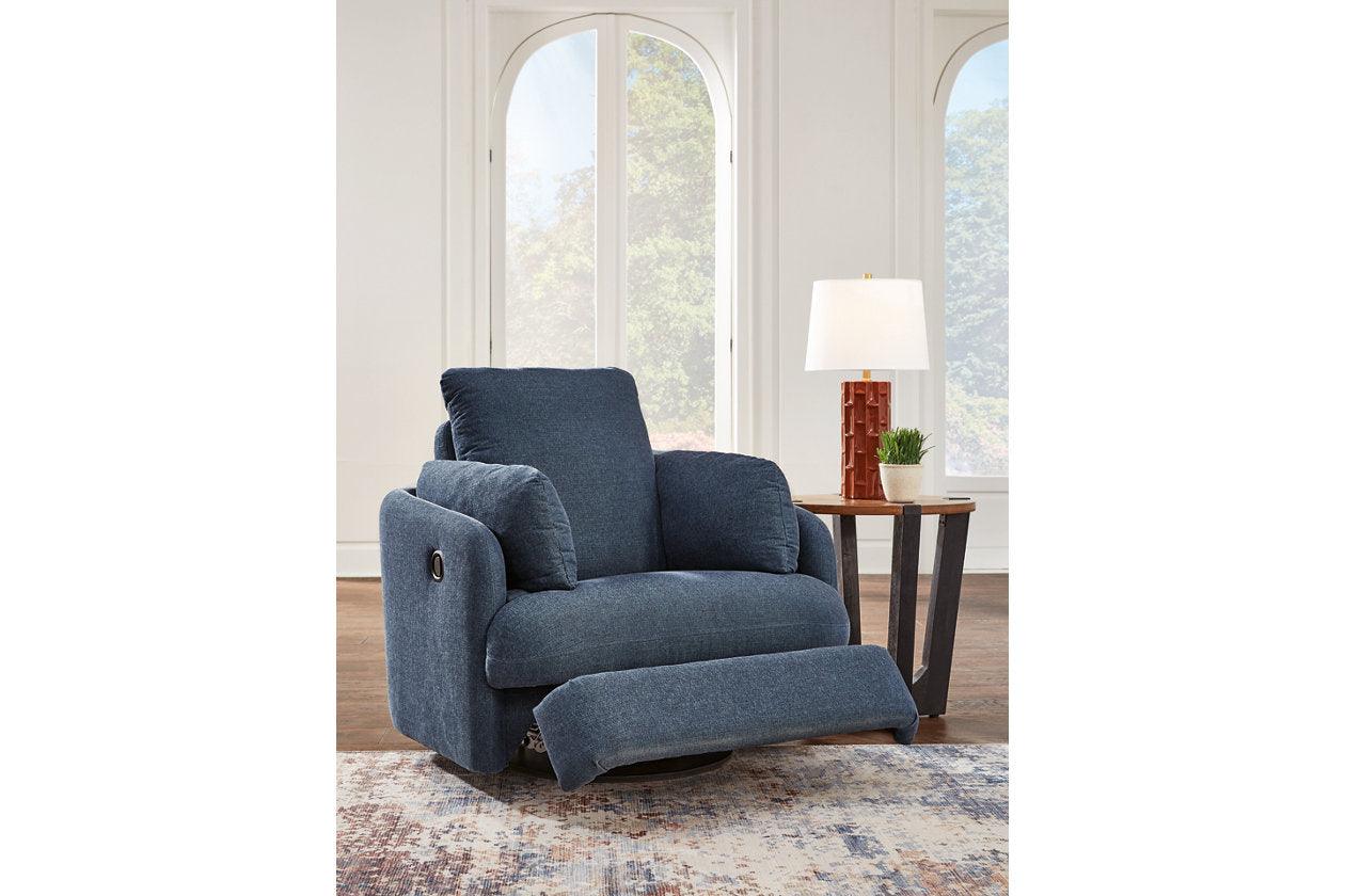 Modmax Ink 5-Piece Sectional and Swivel Glider Recliner - Image 14