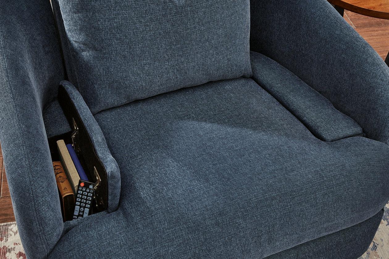 Modmax Ink 5-Piece Sectional and Swivel Glider Recliner - Image 15