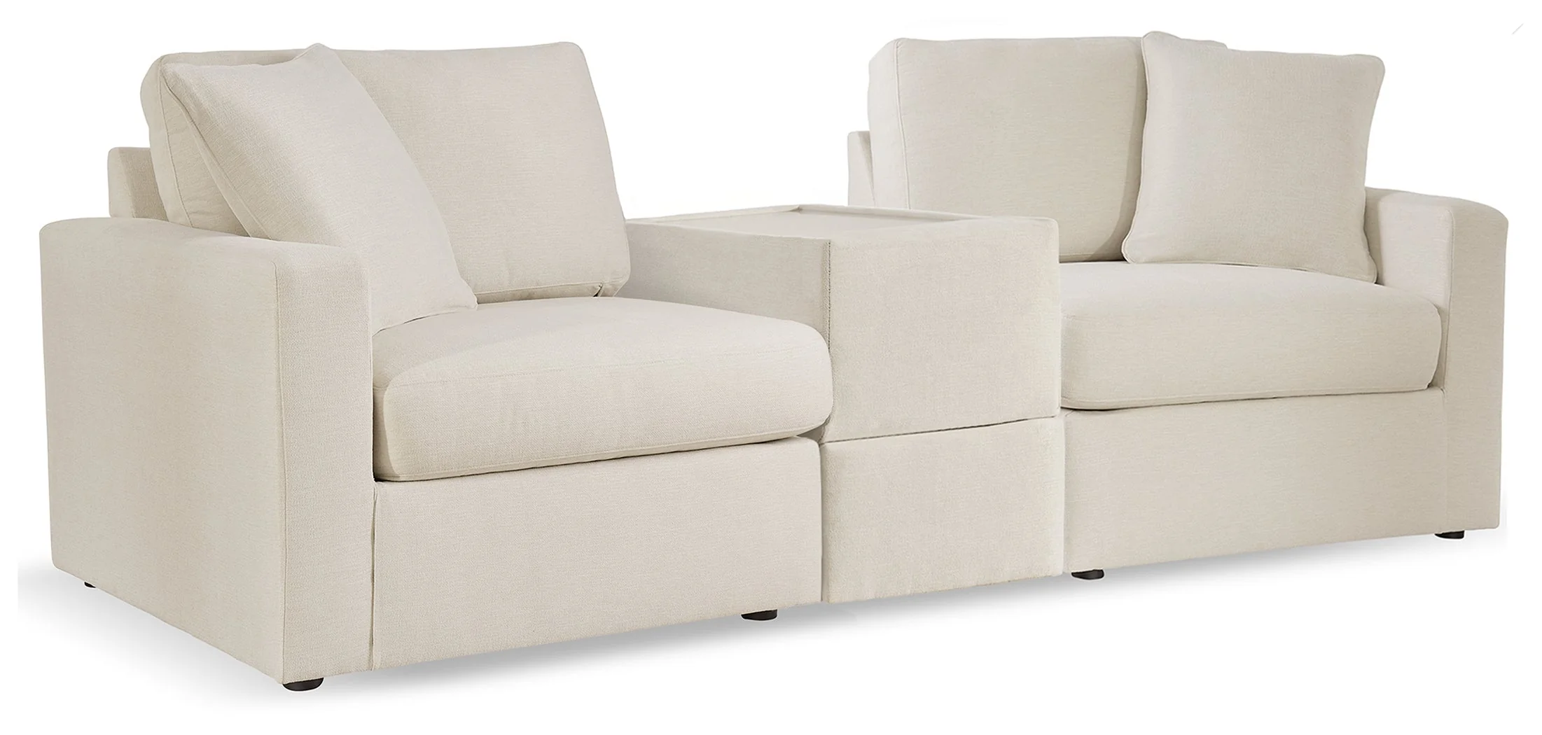 Modmax Oyster Sofa and Loveseat - Image 3