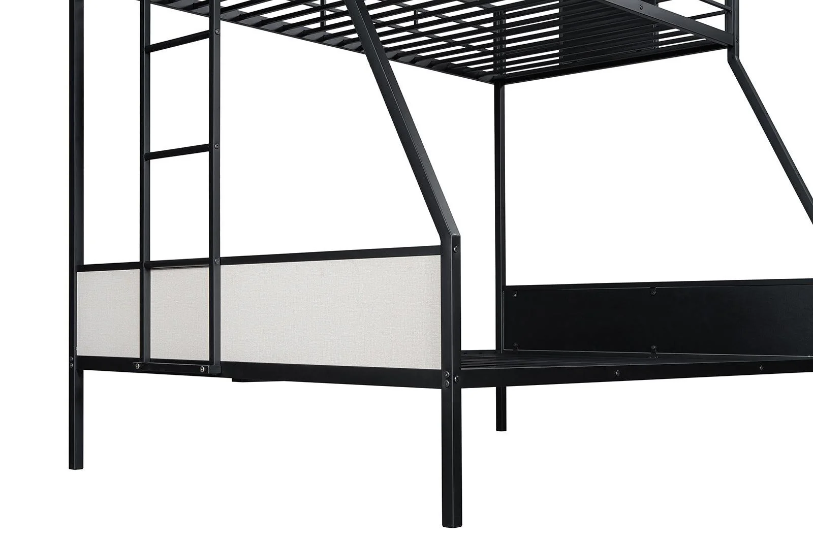 Molton Black Twin/Full Metal Bunkbed - Image 2