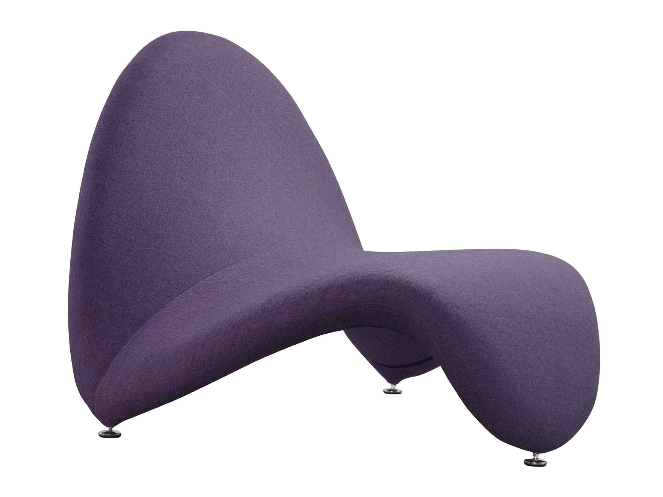 MoMa Accent Chair in Purple