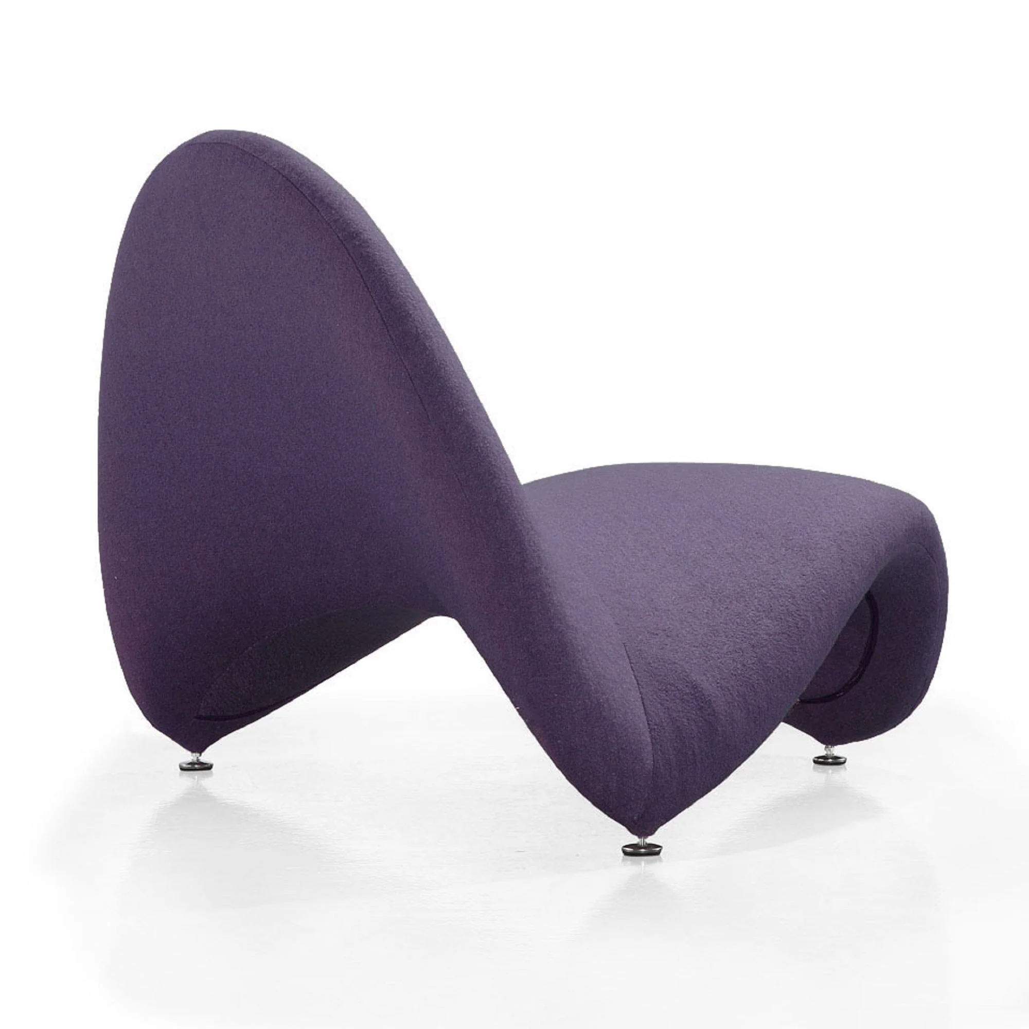 MoMa Multi Colored Accent Chair in Purple, Teal and Yellow (set of 3) - Image 7