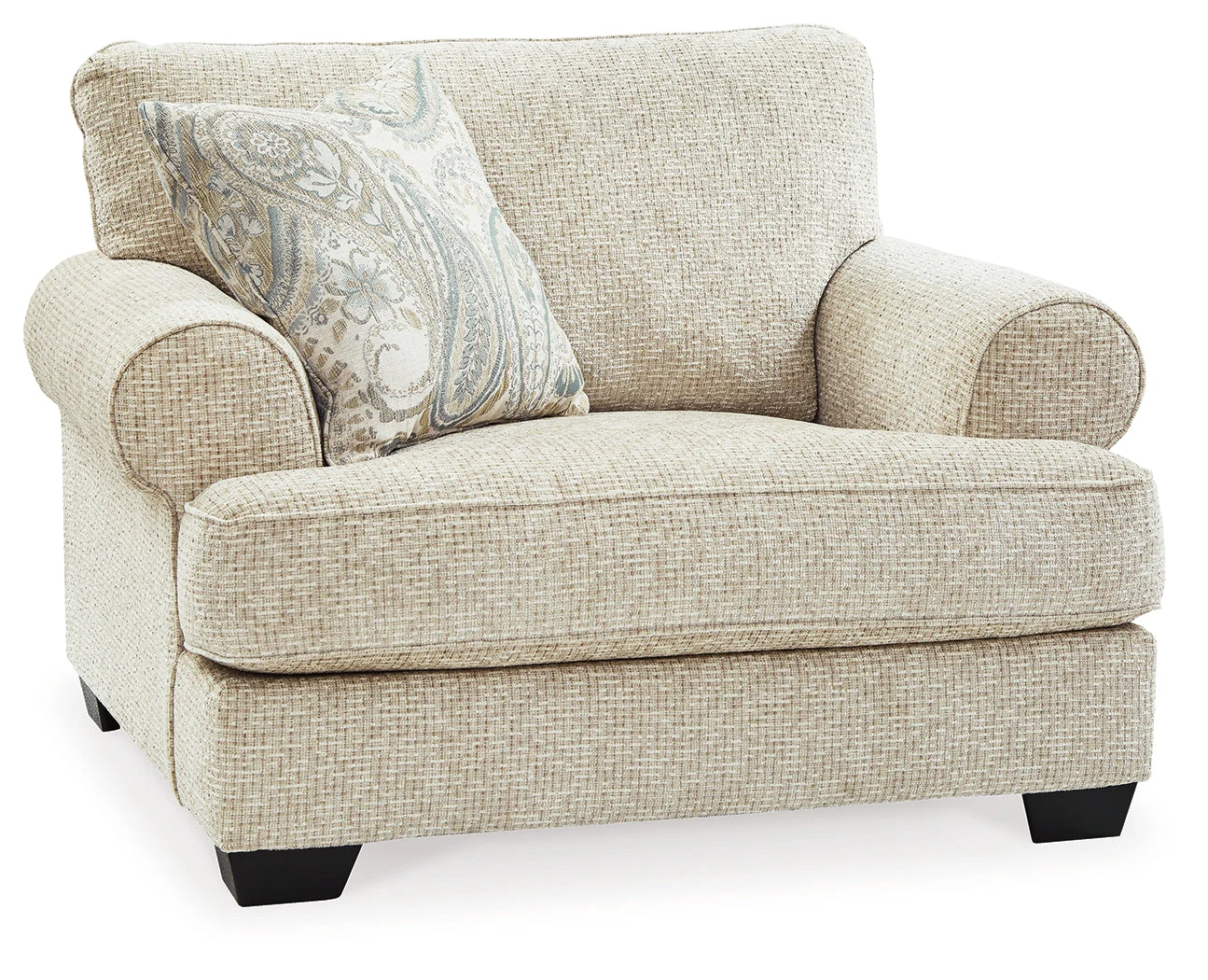 Monaghan Sandstone Chair and Ottoman - Image 3