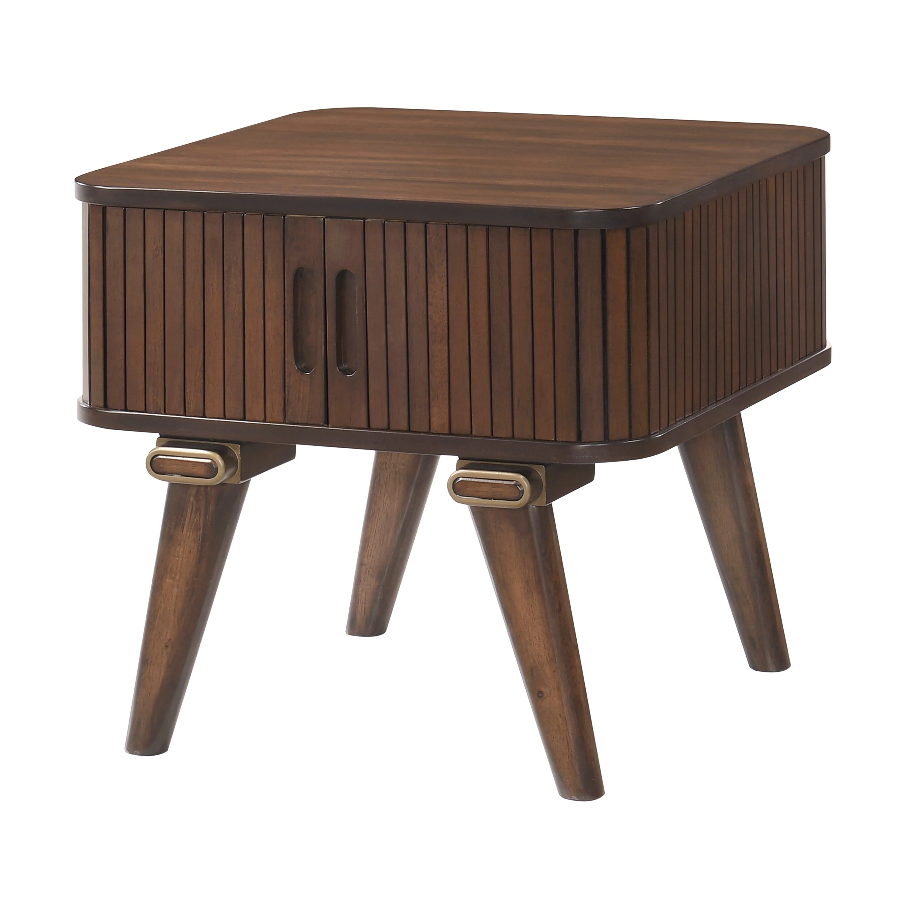 Monroe Walnut End Table - Image 2