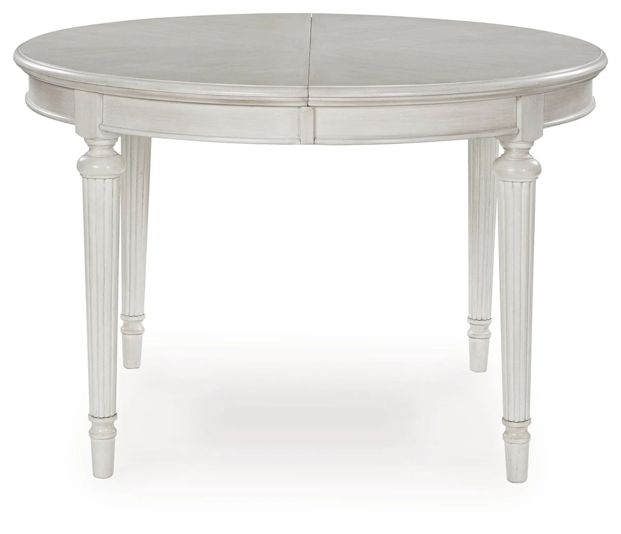 Montelaine Antiqued White Extendable Dining Room Set - Image 10