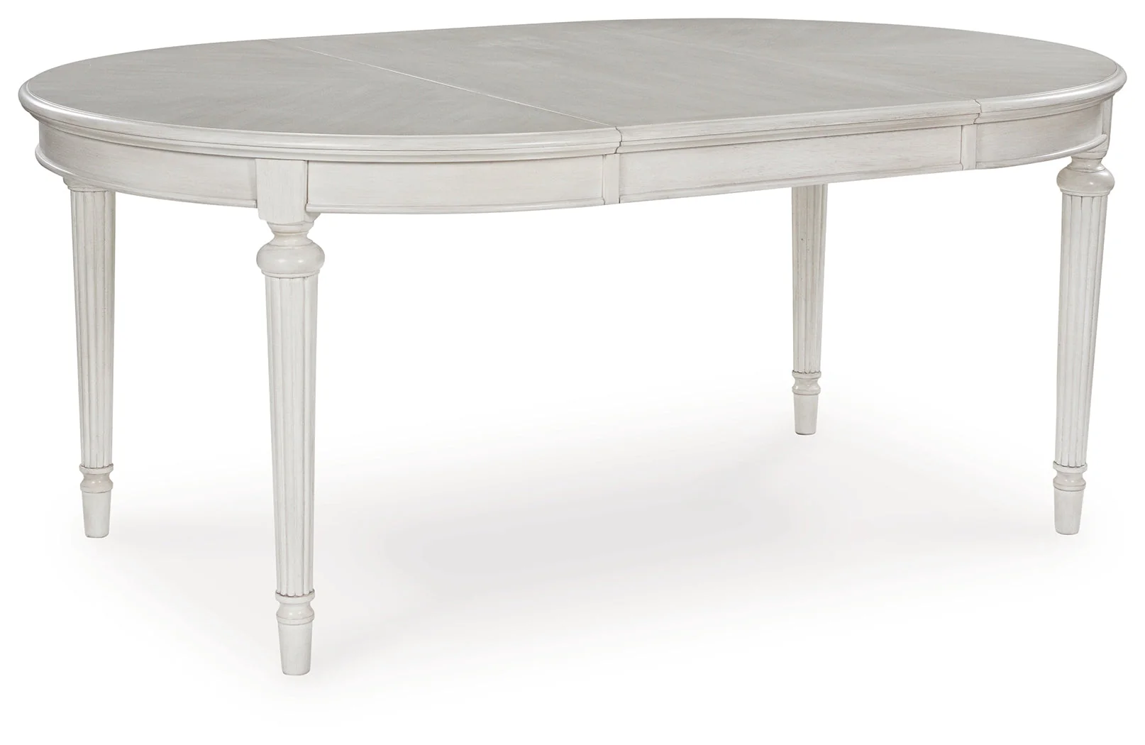 Montelaine Antiqued White Extendable Dining Room Set - Image 11