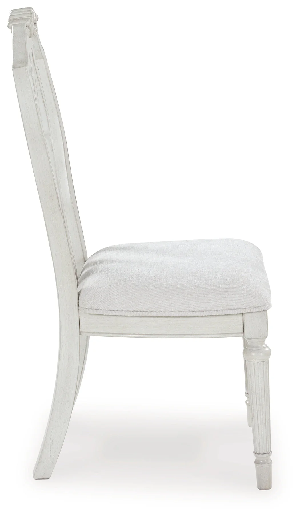Montelaine Antiqued White Extendable Dining Room Set - Image 7