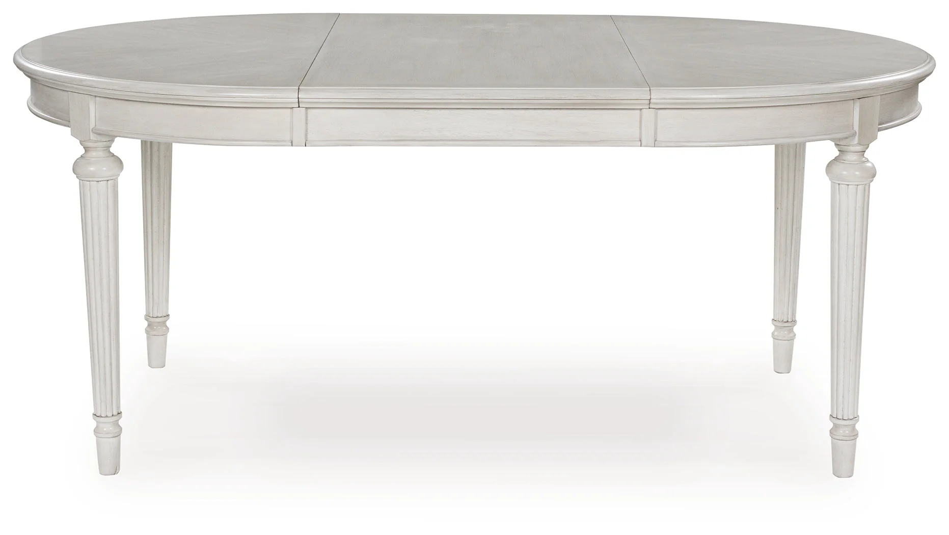 Montelaine Antiqued White Extendable Dining Room Set - Image 9