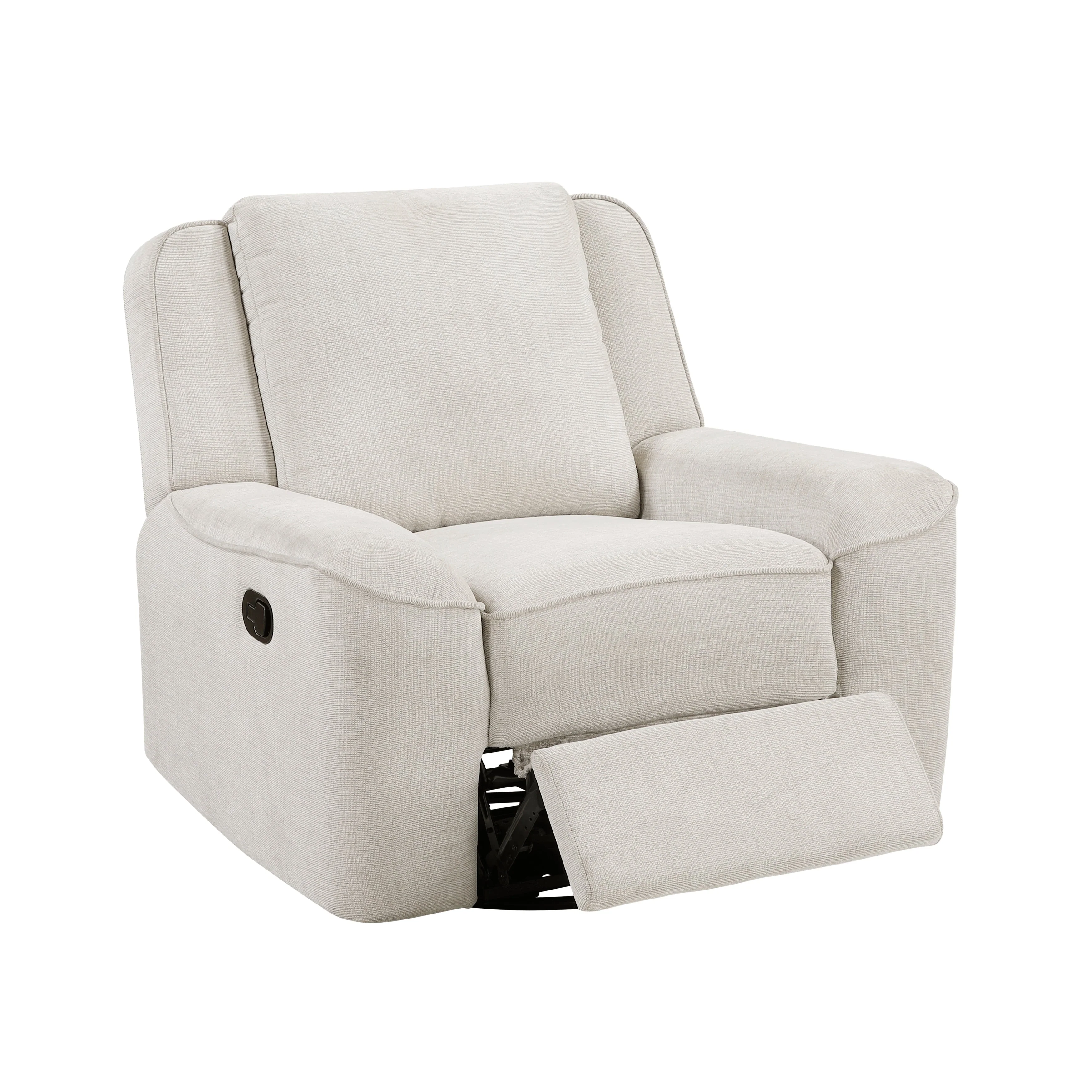 Monterey Beige Swivel Reclining Chair - Image 6