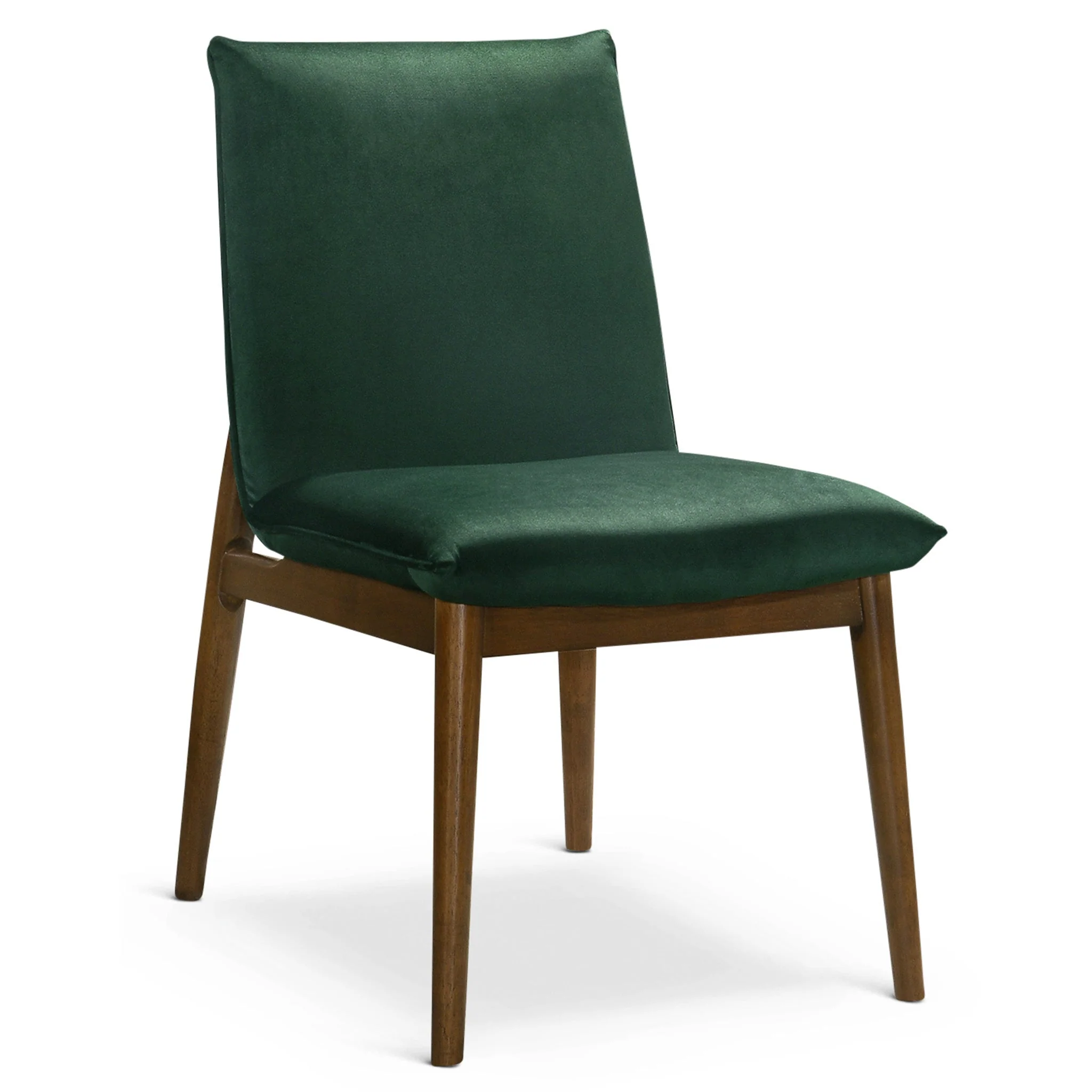 Monza Dark Green Velvet Dining Chair (Set Of 2) - Image 6