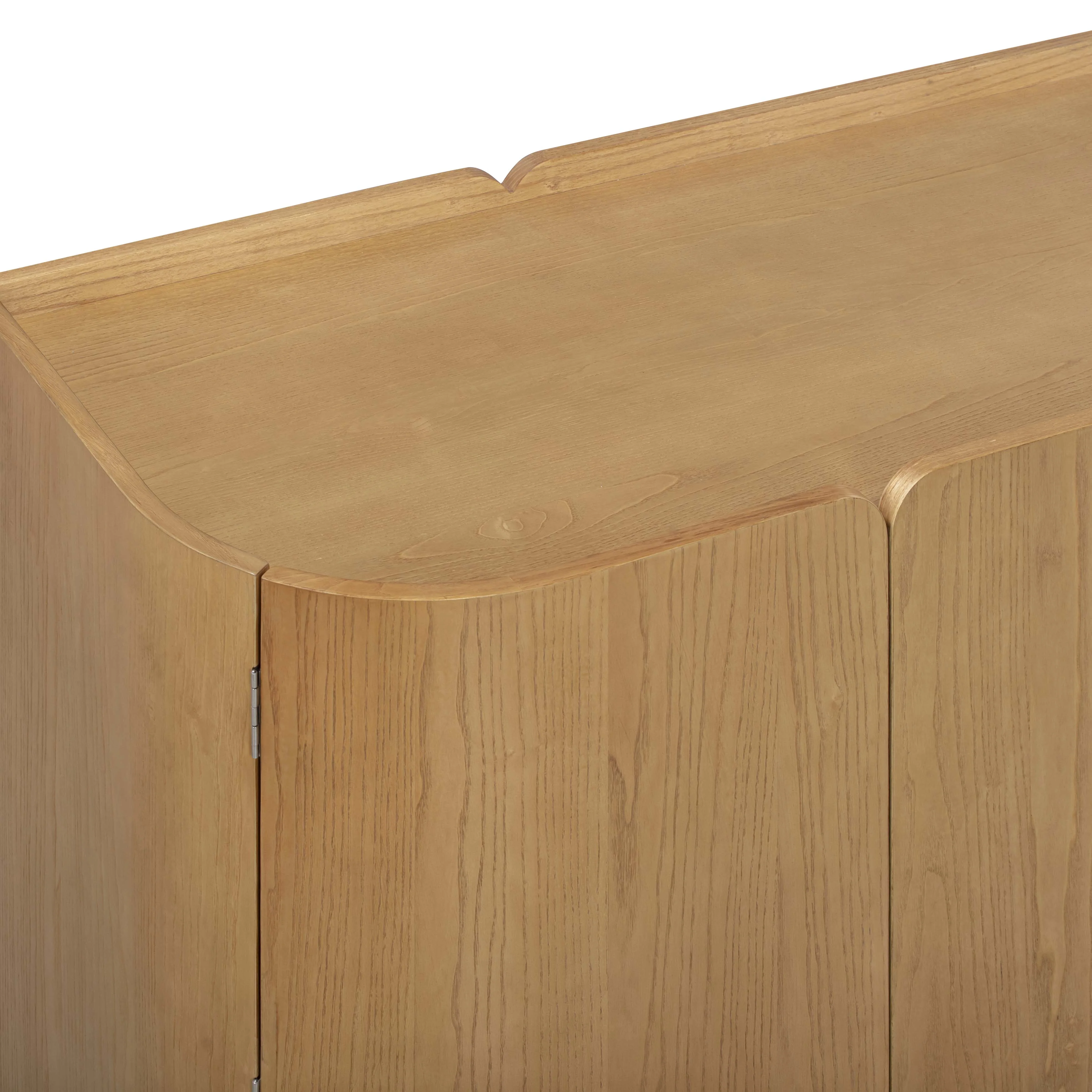 Moora 70" Natural Ash 4-Door Sideboard - Image 6