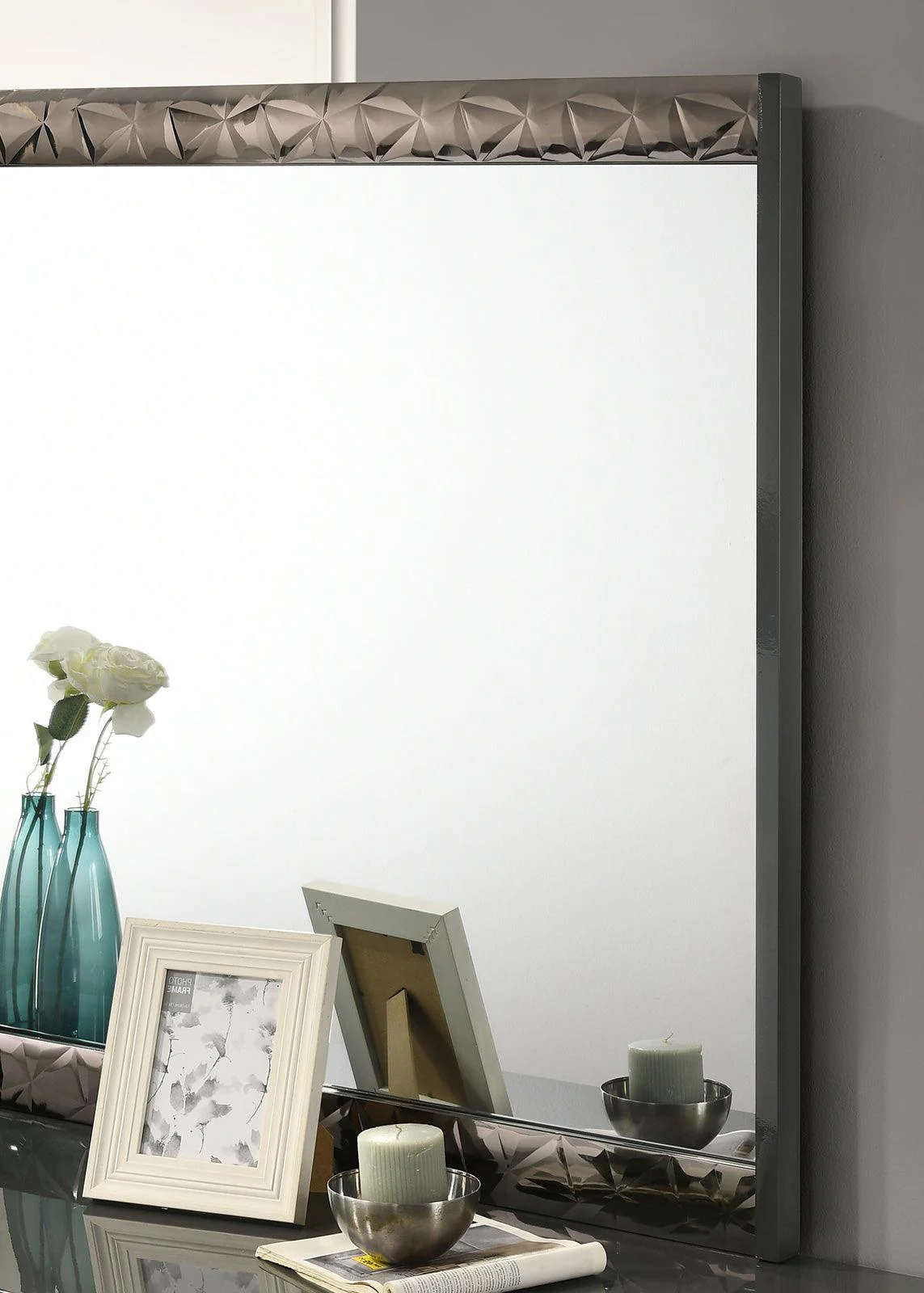 Morcote Ash Gray/Indigo Blue Mirror - Image 2