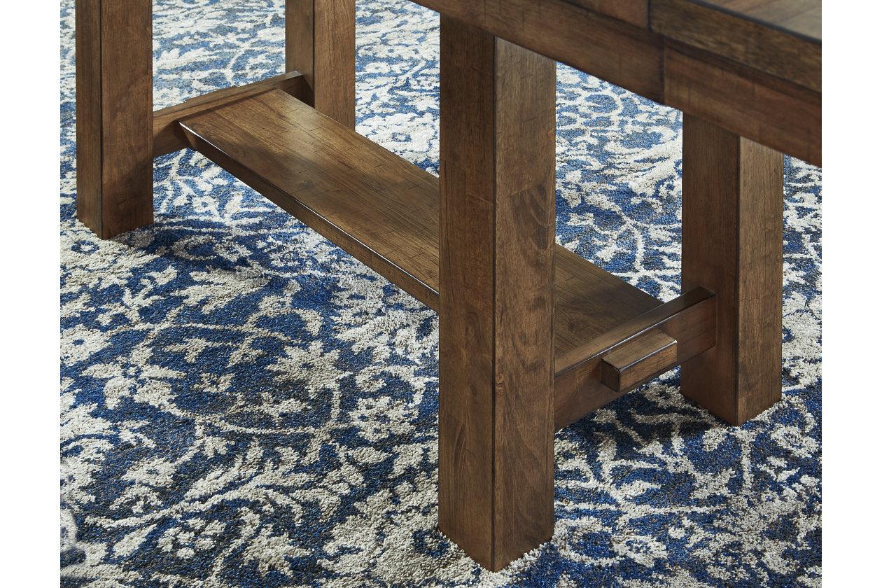 Moriville Grayish Brown Dining Extension Table - Image 7