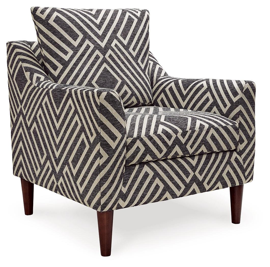 Morrilton Next-Gen Nuvella Natural/Charcoal Accent Chair - Image 2