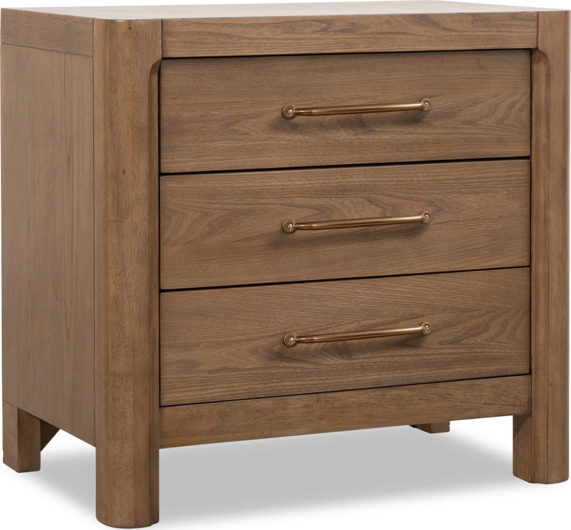 Morris Claystone 3-Drawer Nightstand - Image 2