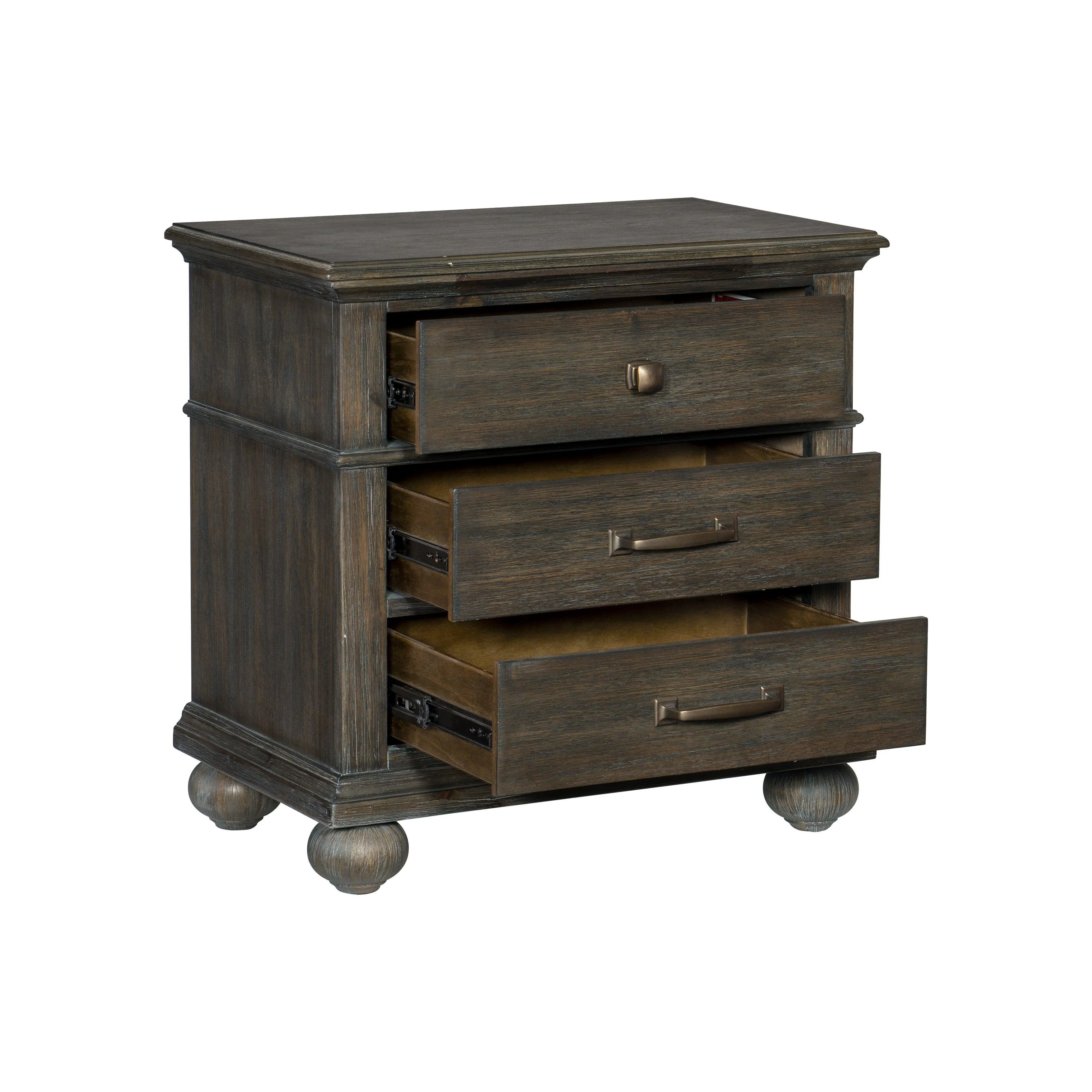 Motsinger Brown Nightstand - Image 5